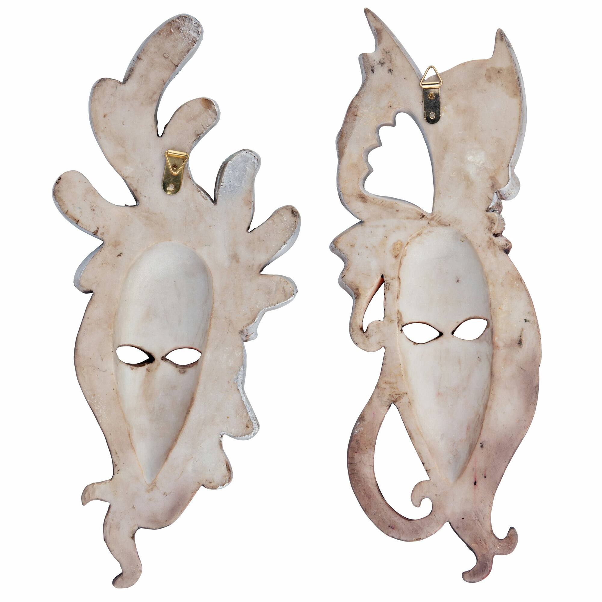 Design Toscano Masquerade at Mardi Gras Mask Wall Sculpture Set