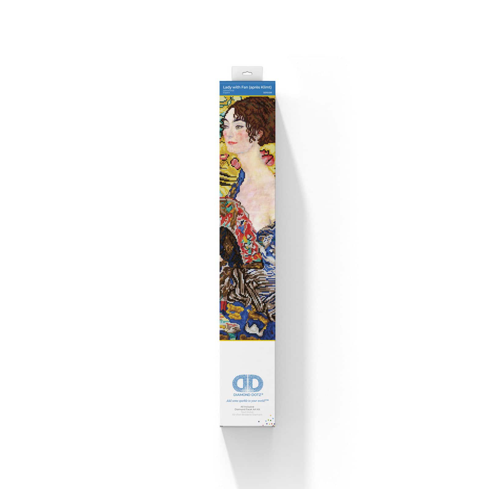 Diamond Dotz® Advanced Lady with Fan (après Klimt) Diamond Painting Kit