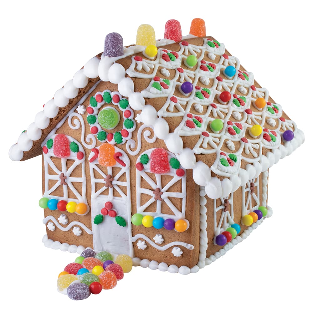 Cookies United Build &#x26; Decorate Gingerbread House Kit