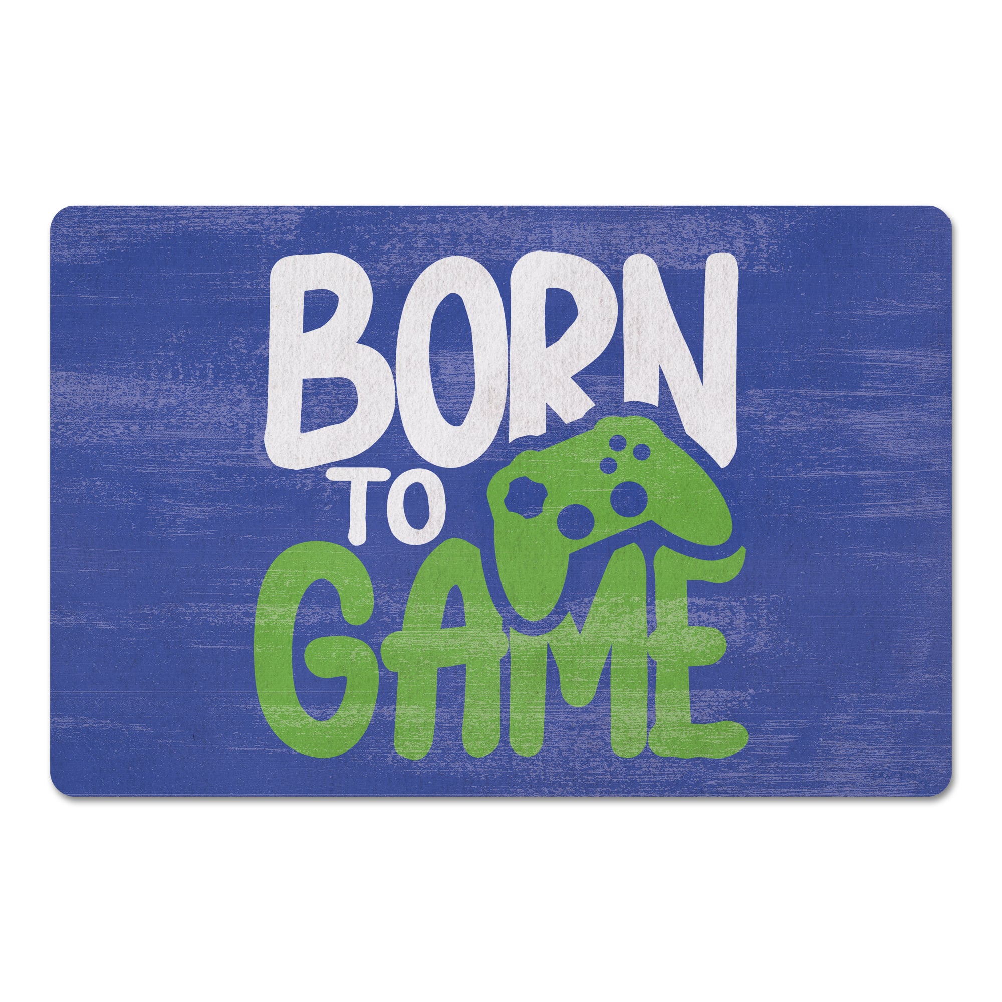 18&#x22; x 27&#x22; Born to Game Floor Mat