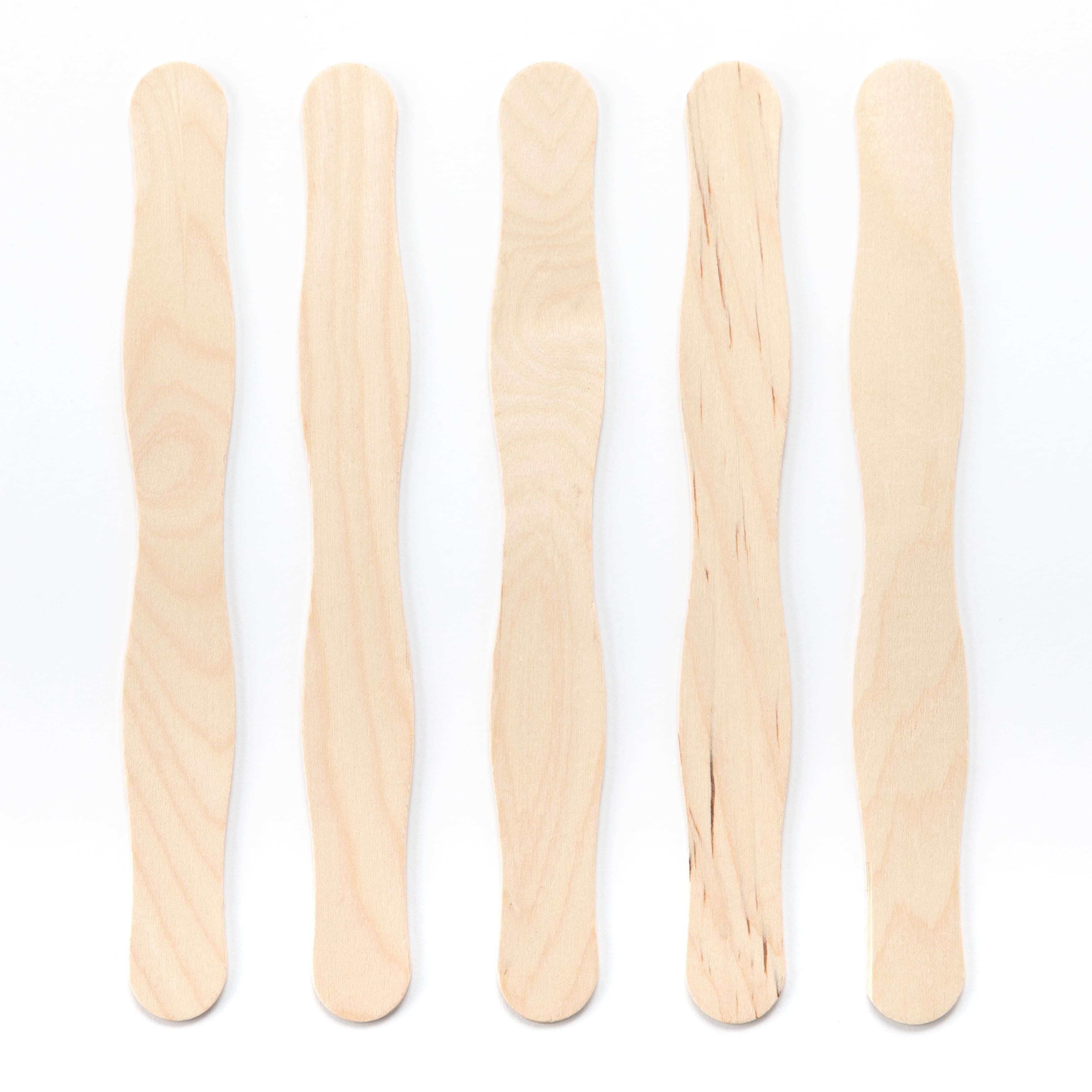 Wavy Jumbo Wood Craft Sticks by Creatology&#xAE;