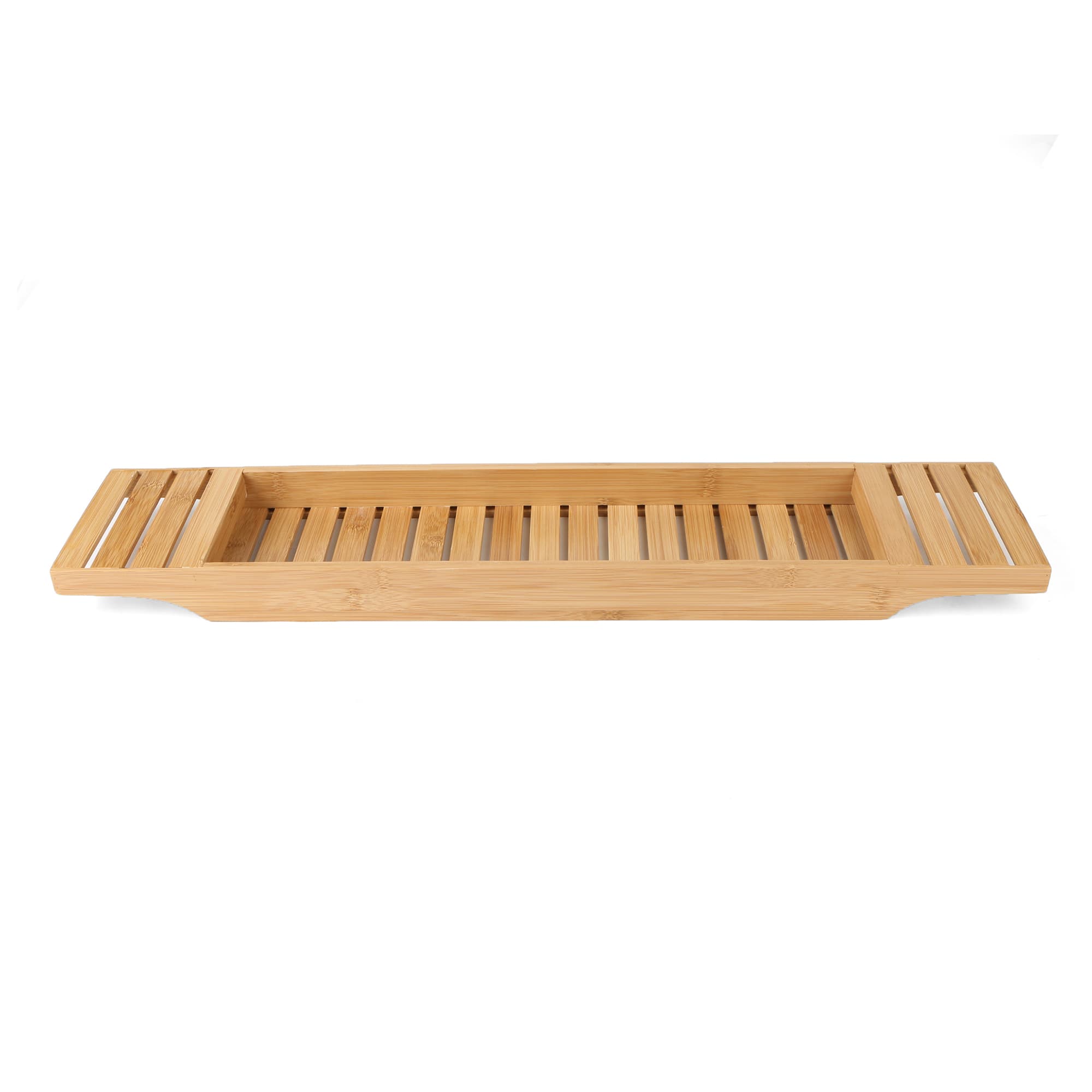 Bamboo Bathtub Rack Caddy Tray