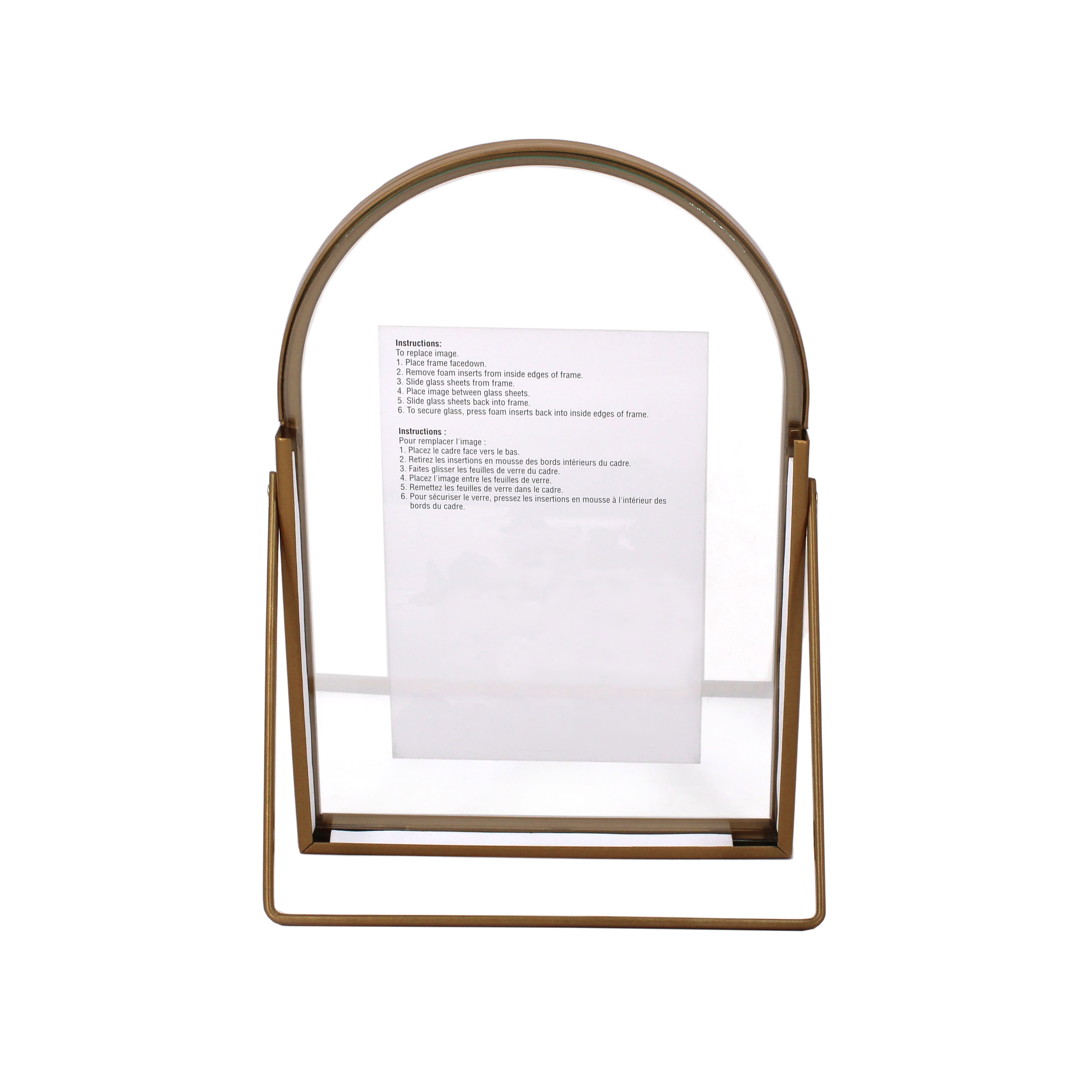 6&#x22; x 9&#x22; Arch Float Tabletop Frame by Studio D&#xE9;cor&#xAE; Treasured Finds