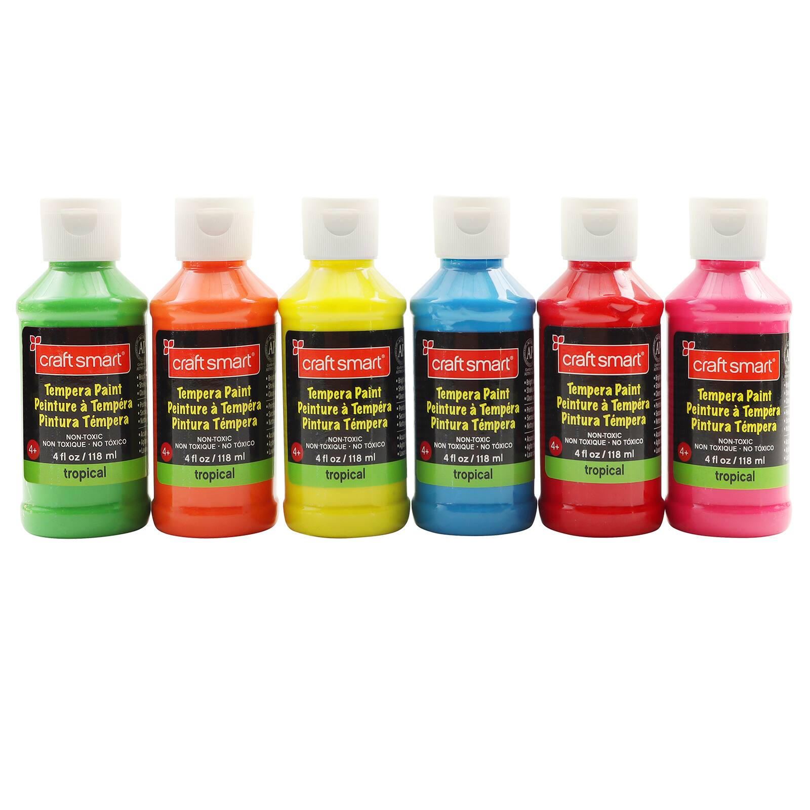 ArtMinds™ Tempera Paint, Tropical Colors