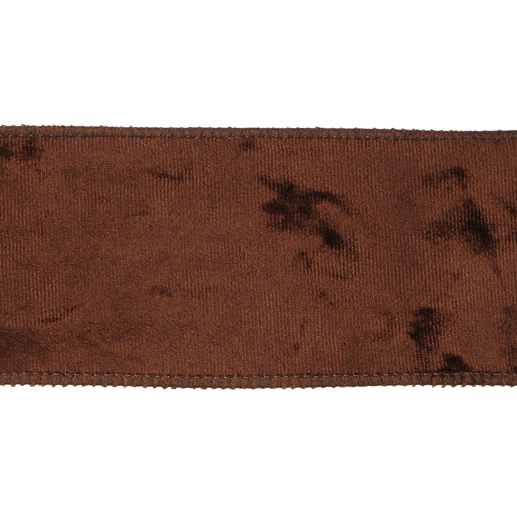 2.5" x 15ft. Brown Wired Velvet Ribbon by Celebrate It®