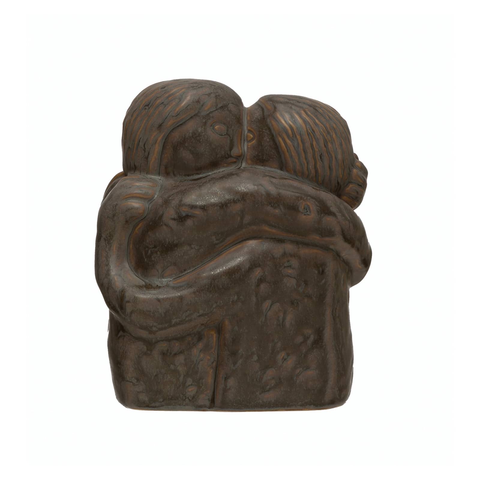 Hello Honey® 6" Reactive Glaze Stoneware Hugging Figures