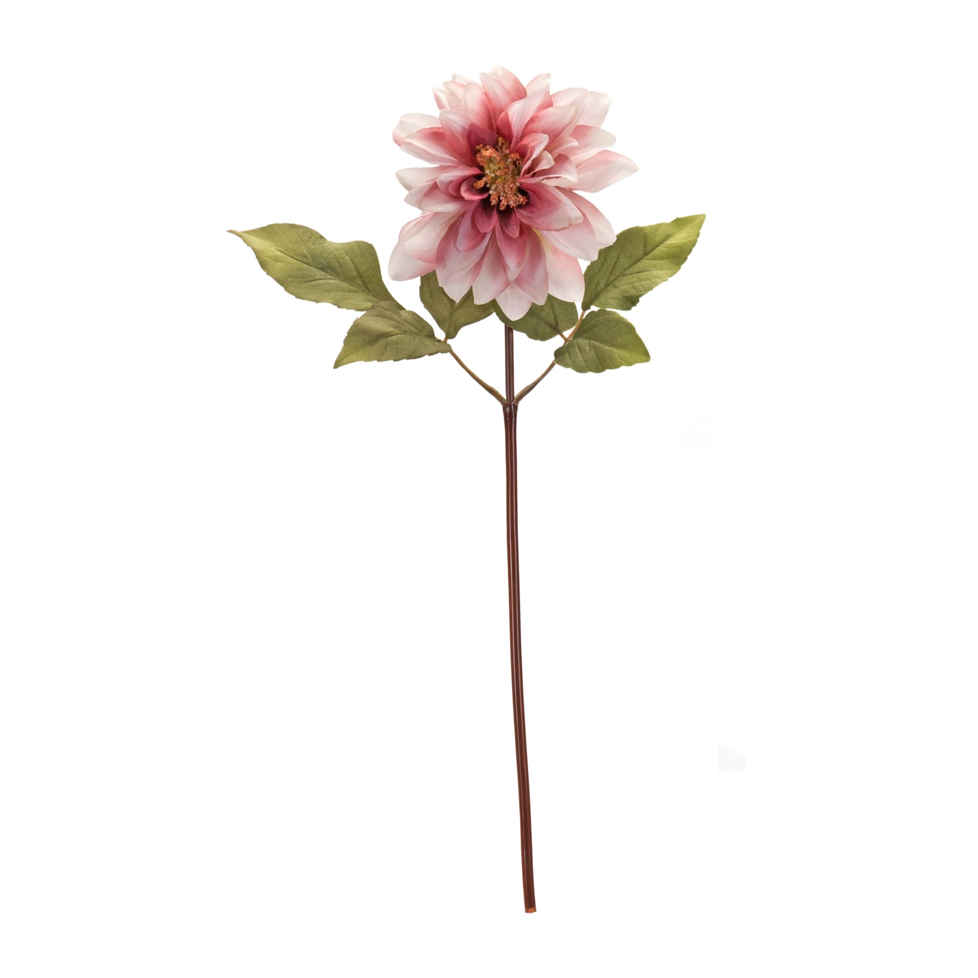 16&#x22; Blush Pink Dahlia Flower Stem, 6ct.