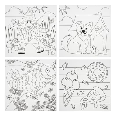 Fun & Colorful Coloring Sets