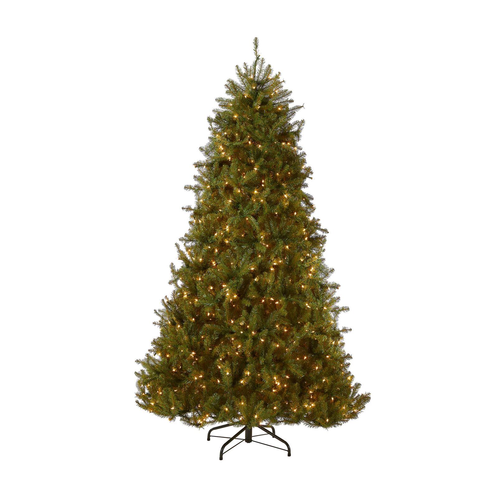 9 ft. Pre-Lit Dunhill&#xAE; Fir Medium Profile Artificial Christmas Tree, Clear Lights