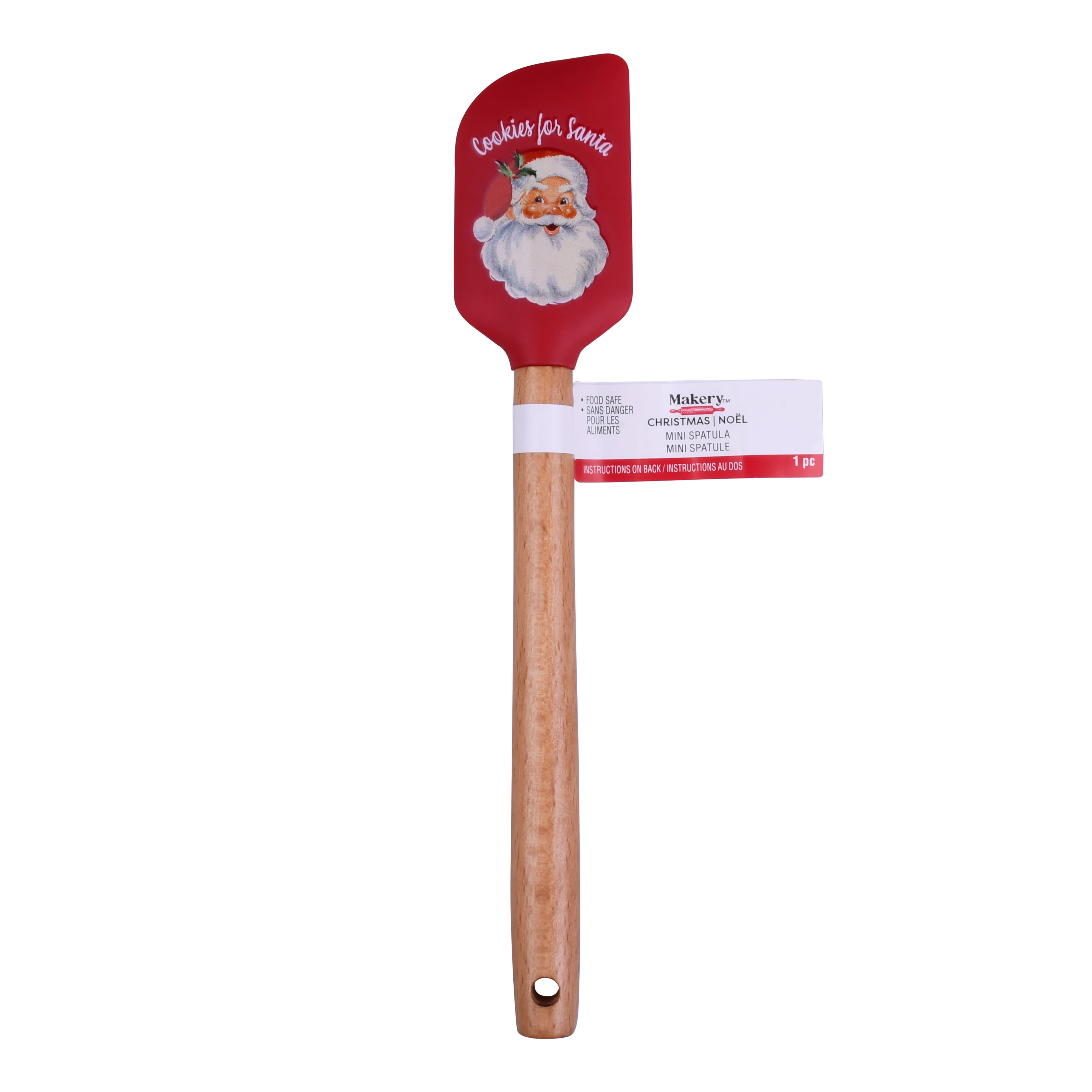 Santa Cookies Mini Spatula by Makery&#x2122;