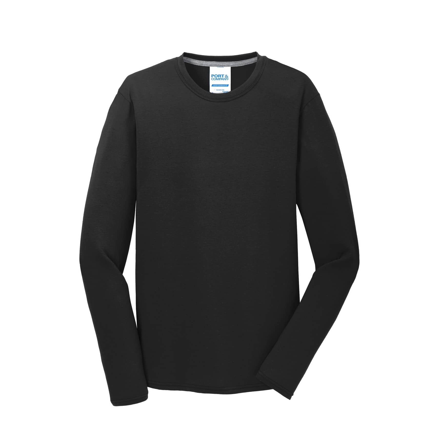Port & Company® Long Sleeve Performance Blend T-Shirt