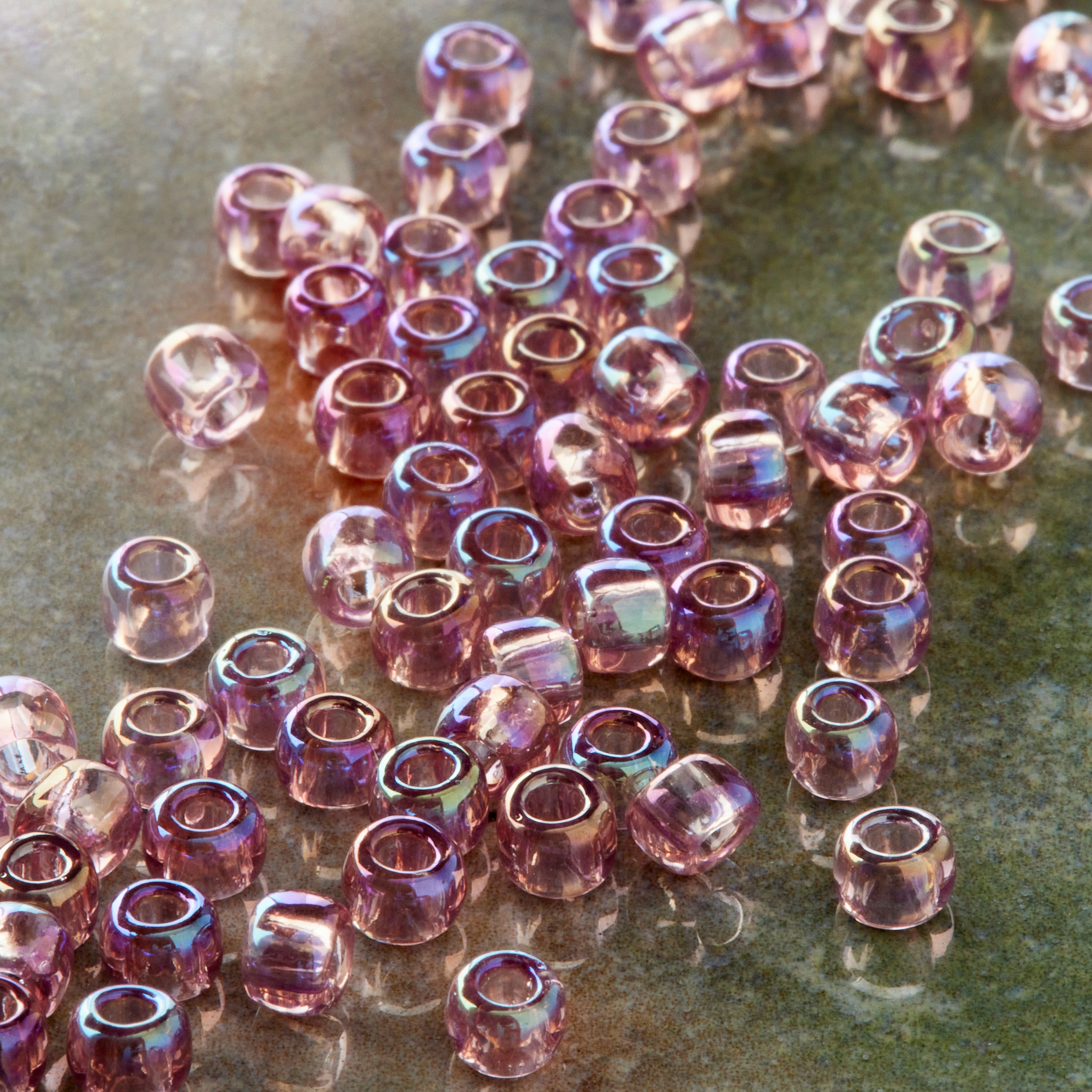 Toho&#xAE; 6/0 Japanese Glass Seed Beads, Transparent