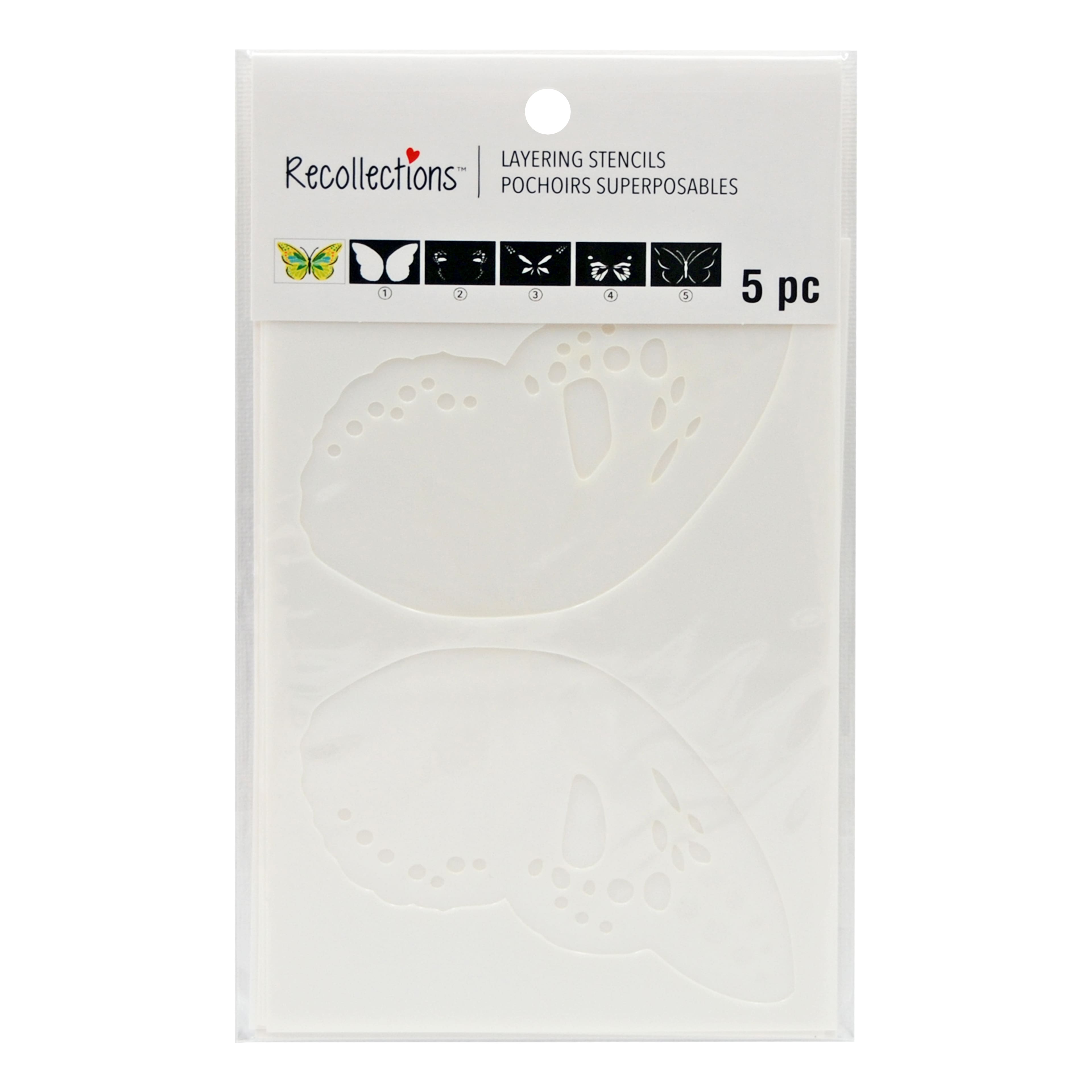 Butterfly Layering Stencils by Recollections&#x2122;