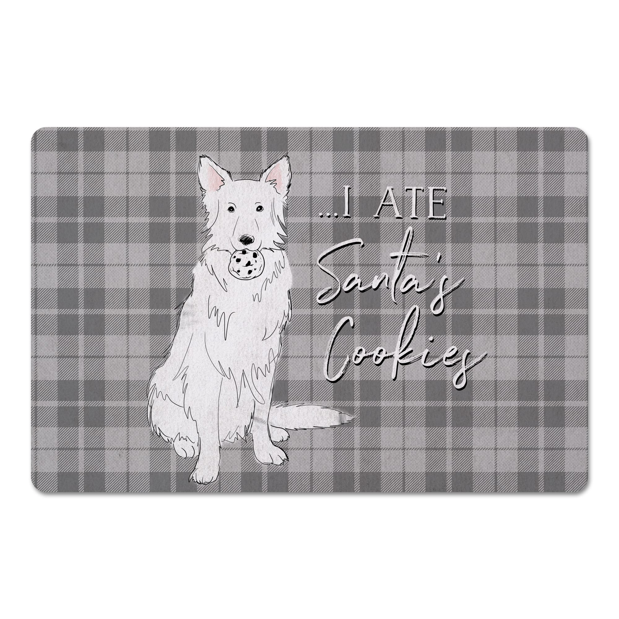 I Ate Santa&#x27;s Cookies 27x18 Floor Mat