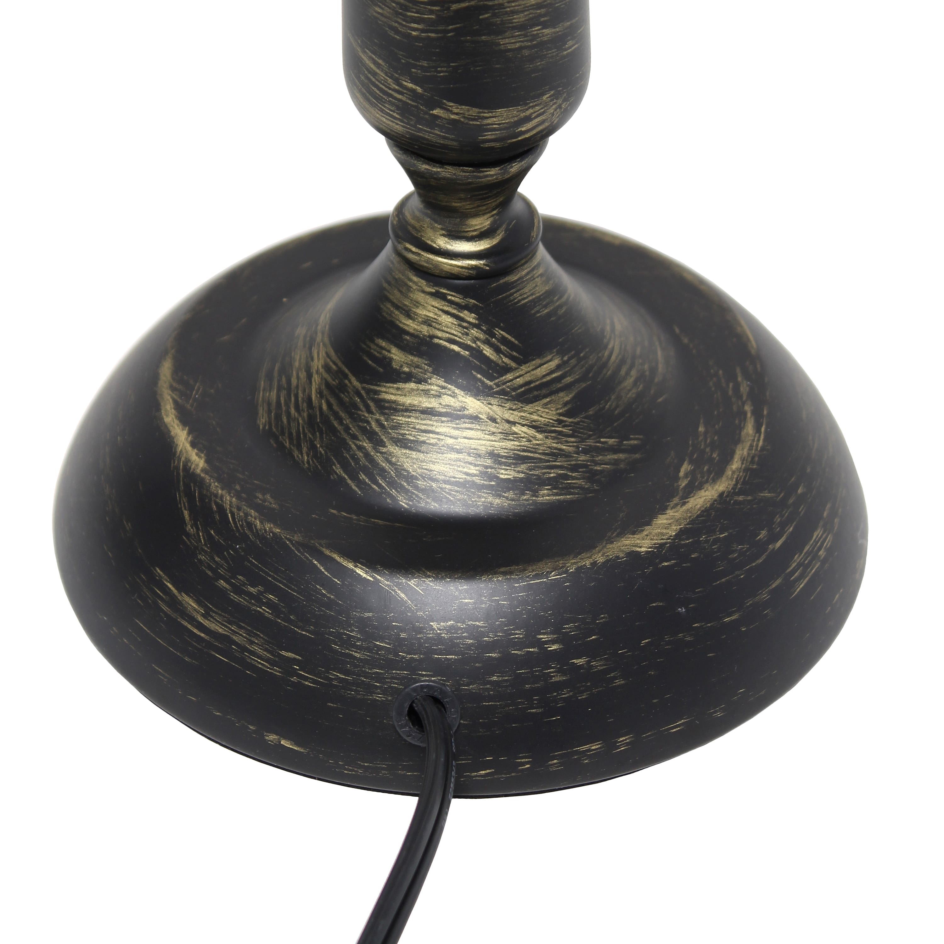 Simple Designs 23&#x22; Traditional Candlestick Table Lamp