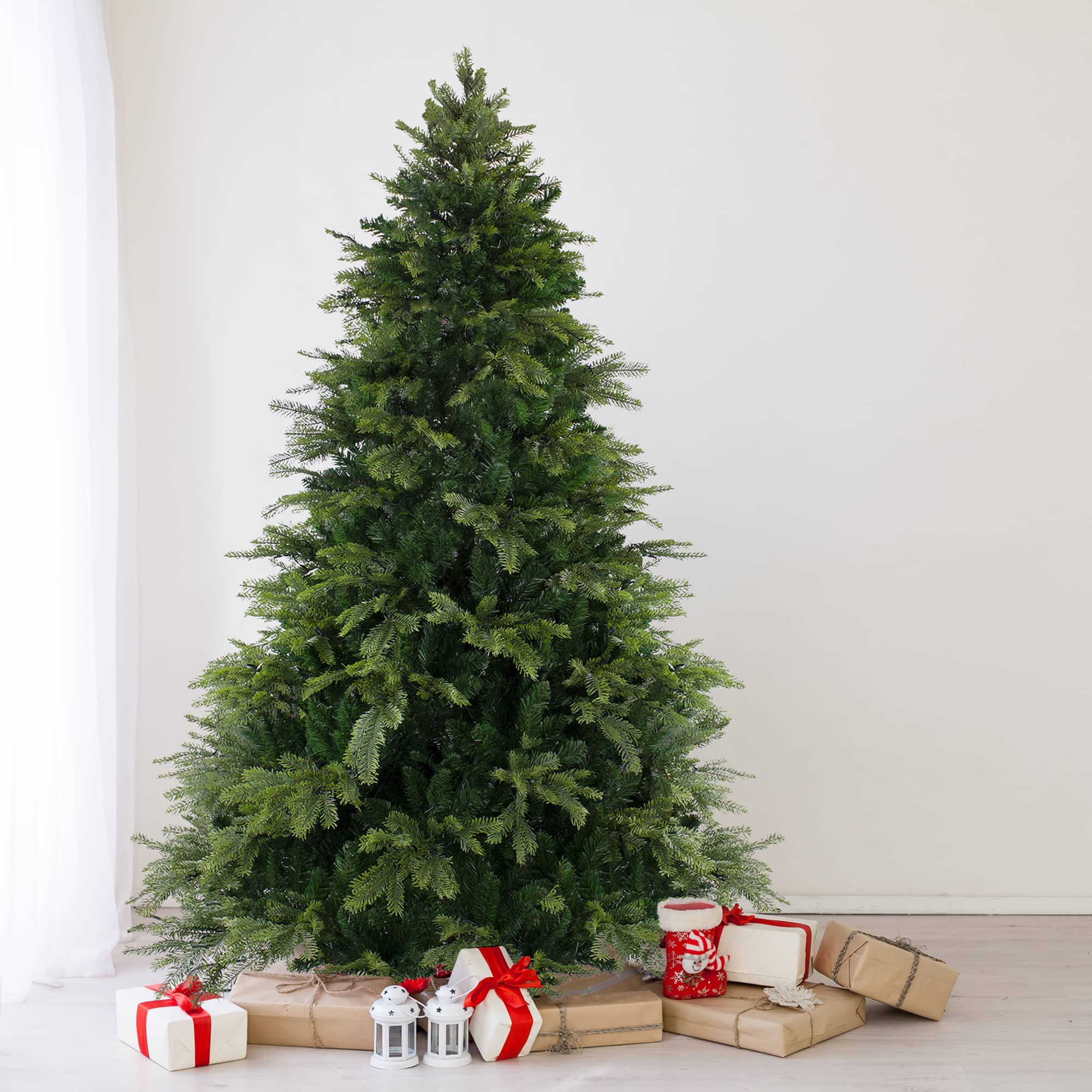 7.5ft. Unlit Woodcrest Pine Artificial Christmas Tree