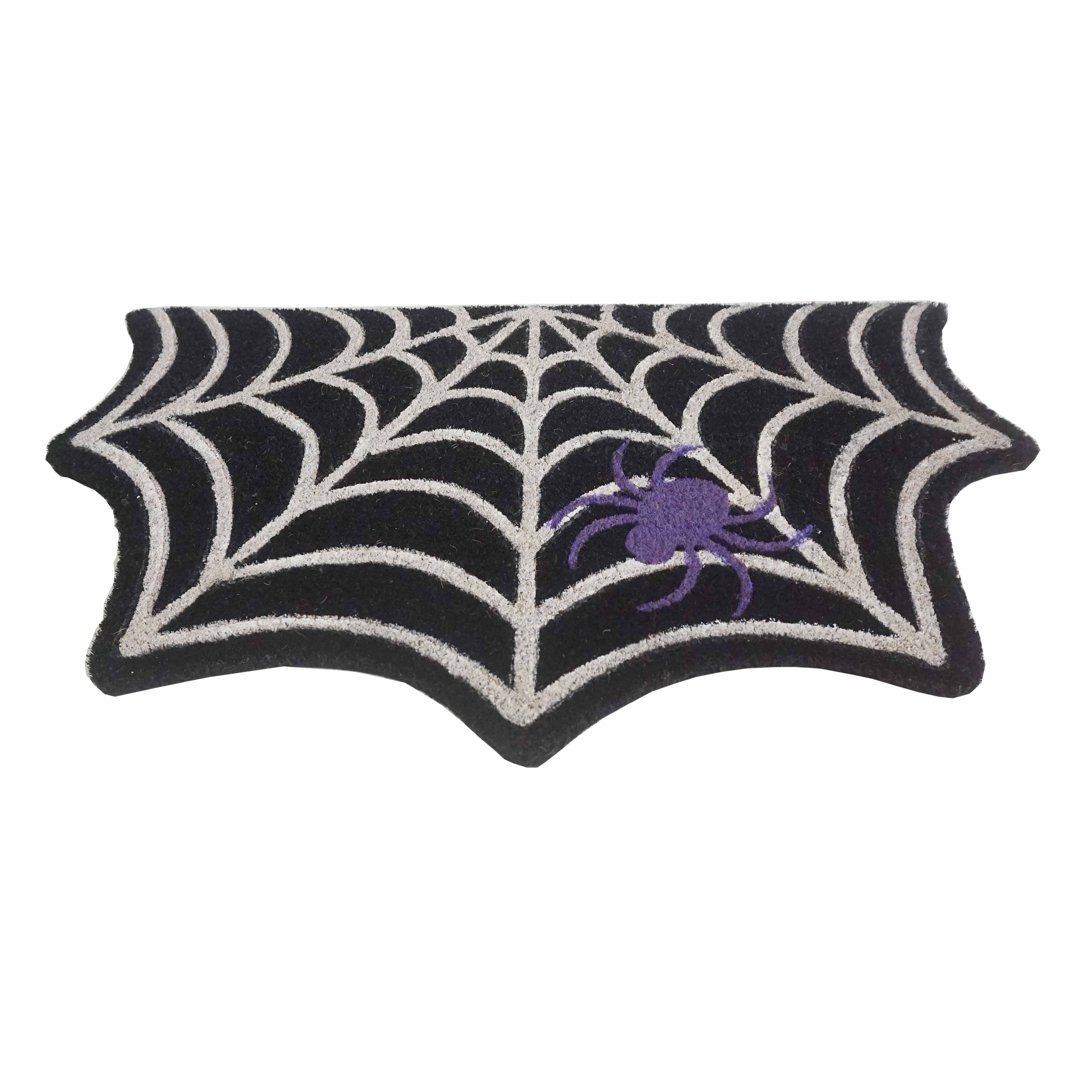 Glow in the Dark Spider Web Doormat by Ashland&#xAE;