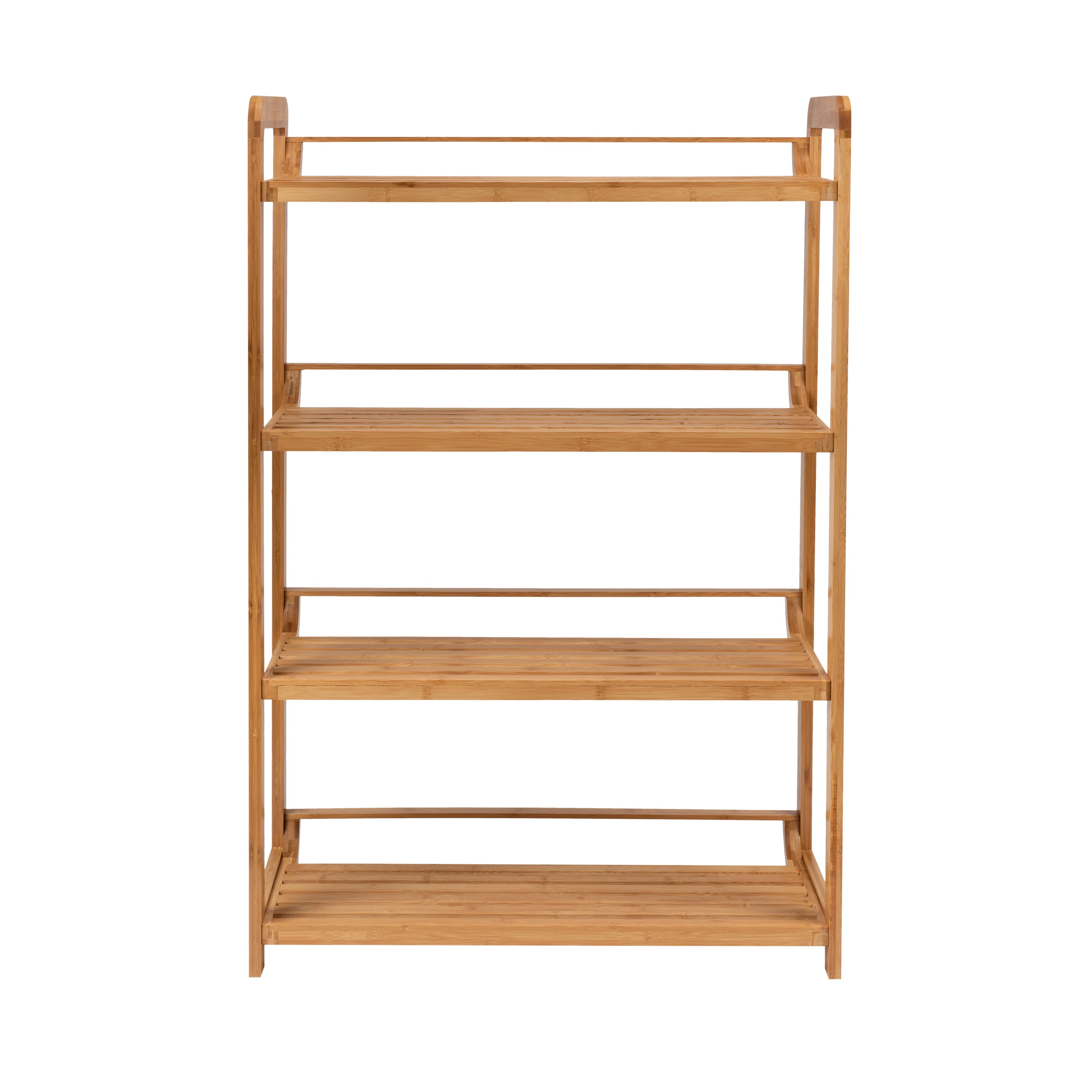 Organize It All Deluxe 4 Tier Bamboo Shelf