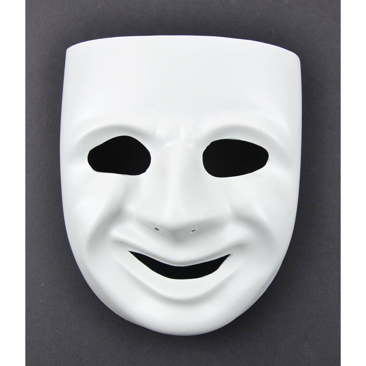 Mask-It™ White Comedy Mask | Masks | Michaels