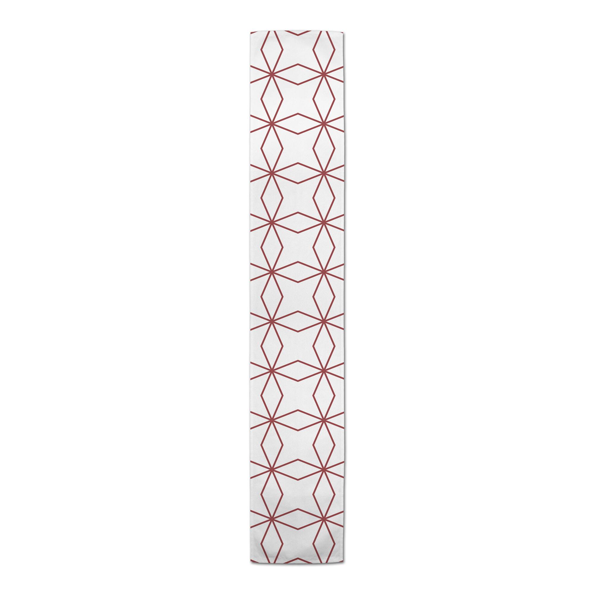 Crossed Lines Indoor/Outdoor Table Runner