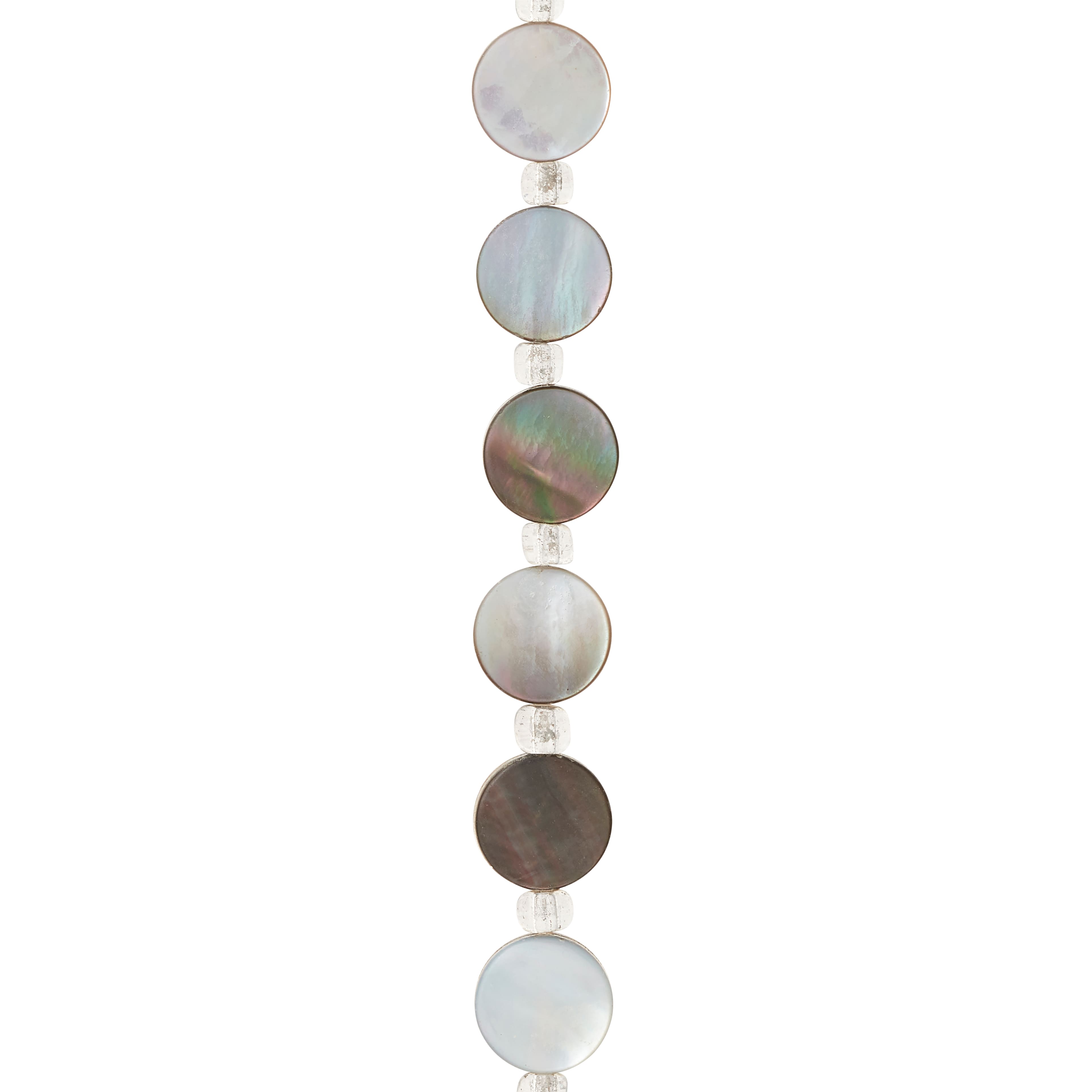 Disc Shell Beads, 10mm by Bead Landing™