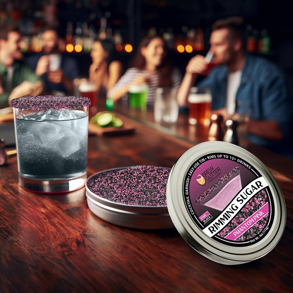 Bakell&#xAE; Brew Glitter Phantom Pink Rimming Sugar