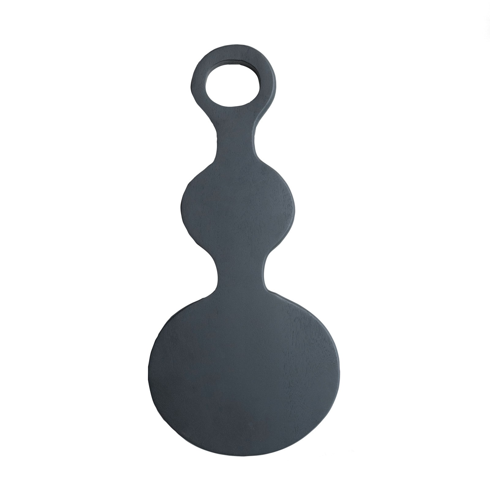 Hello Honey&#xAE; 19.75&#x22; Black Avant-Garde Mango Wood Cheese &#x26; Cutting Board