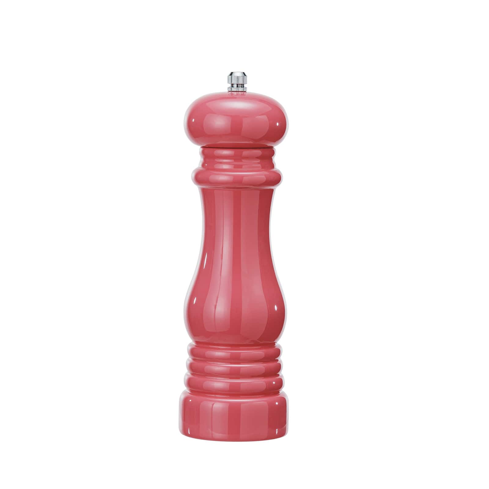 Hello Honey® 8" Rubberwood Elegance Pepper Mill