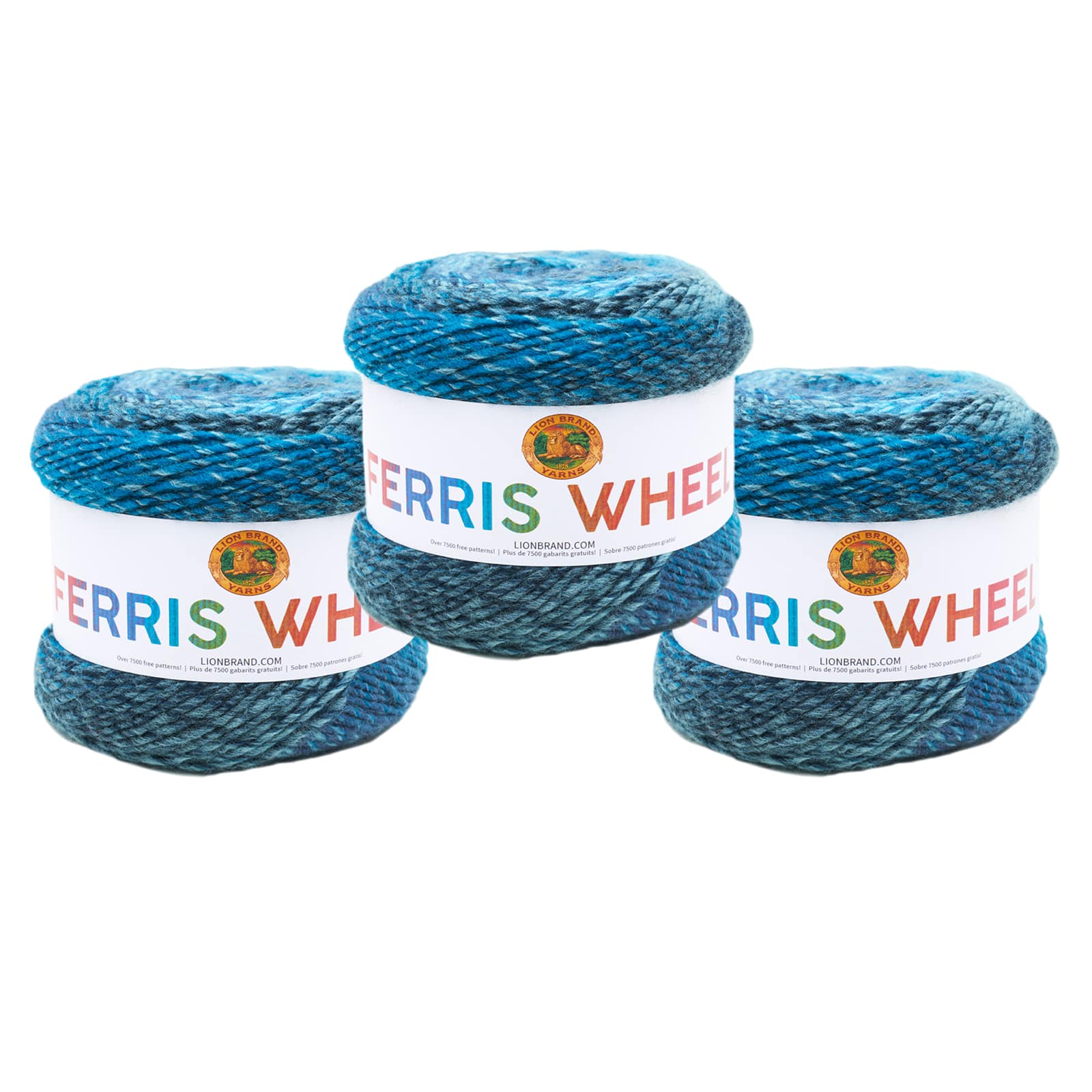 3 Pack Lion Brand&#xAE; Ferris Wheel Yarn