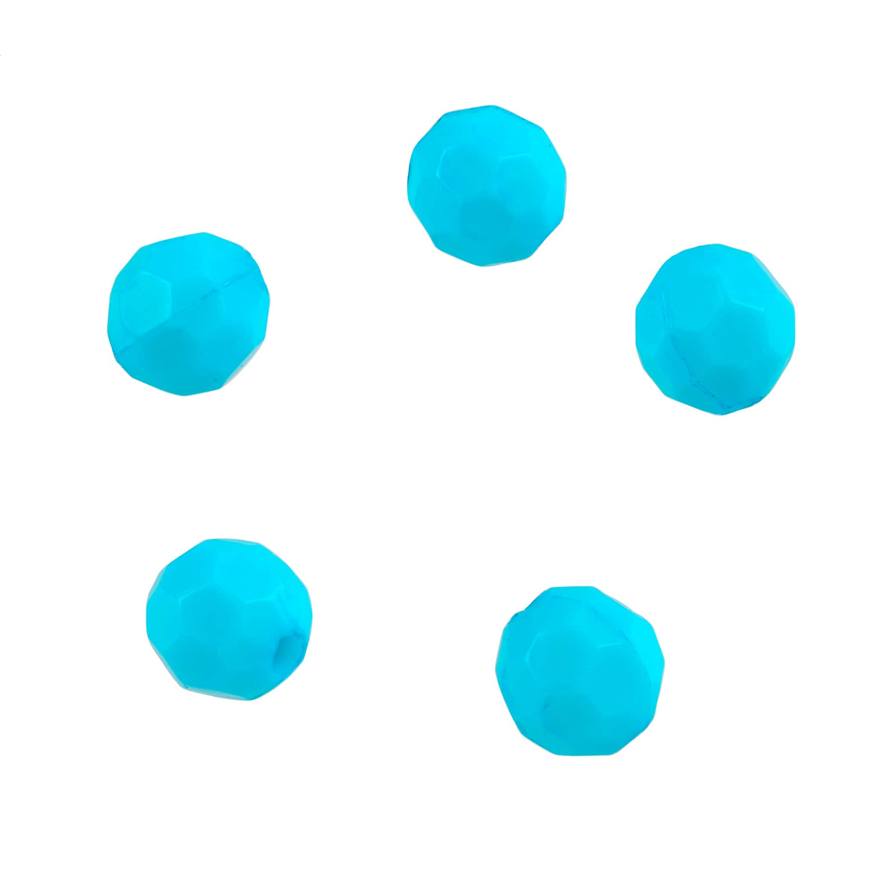 8mm Faceted Acrylic Round Craft Beads by Bead Landing™