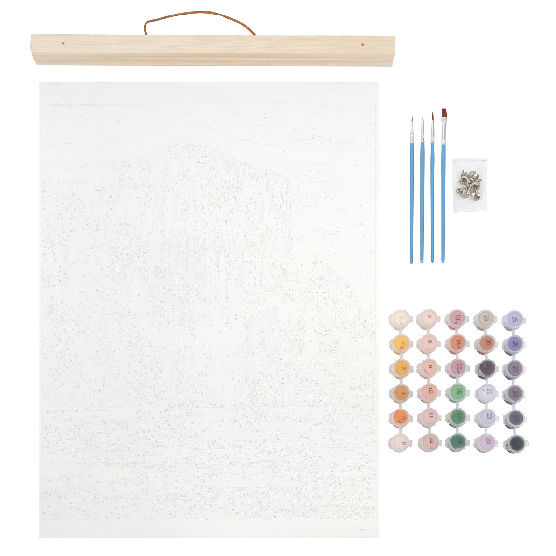 Man In The Water Paint By Numbers - Numeral Paint Kit