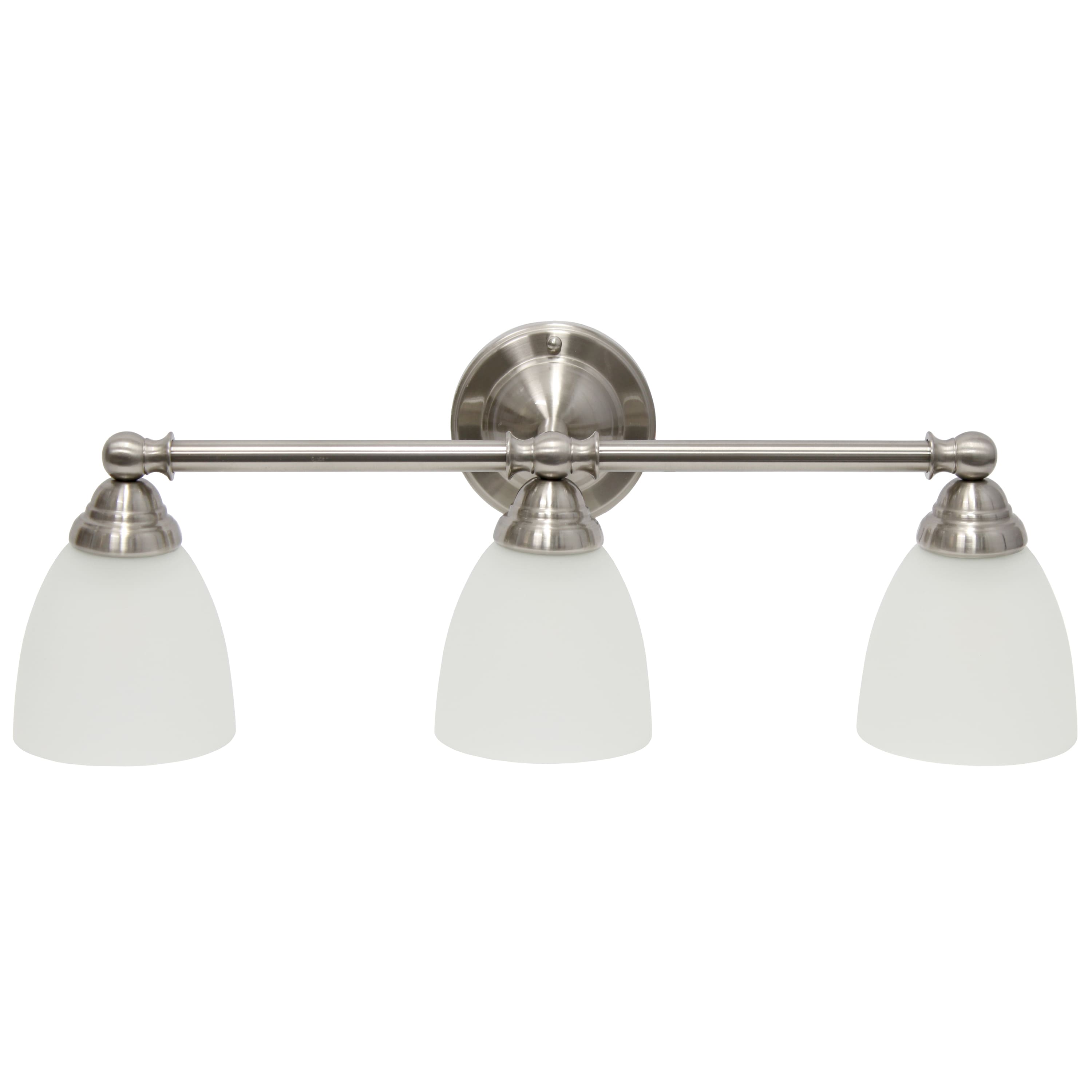 Lalia Home Essentix 3 Light Clear Shade Vanity