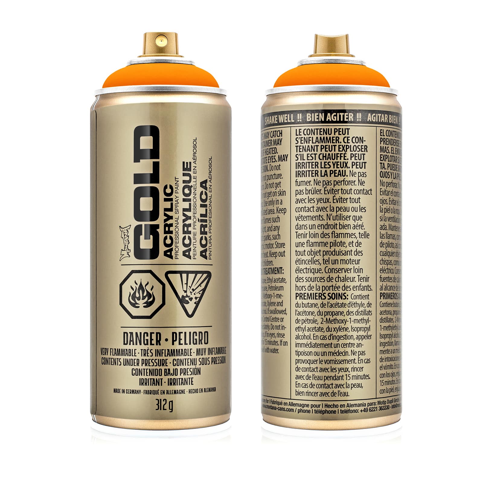 Montana™ Gold Acrylic Professional Spray Paint