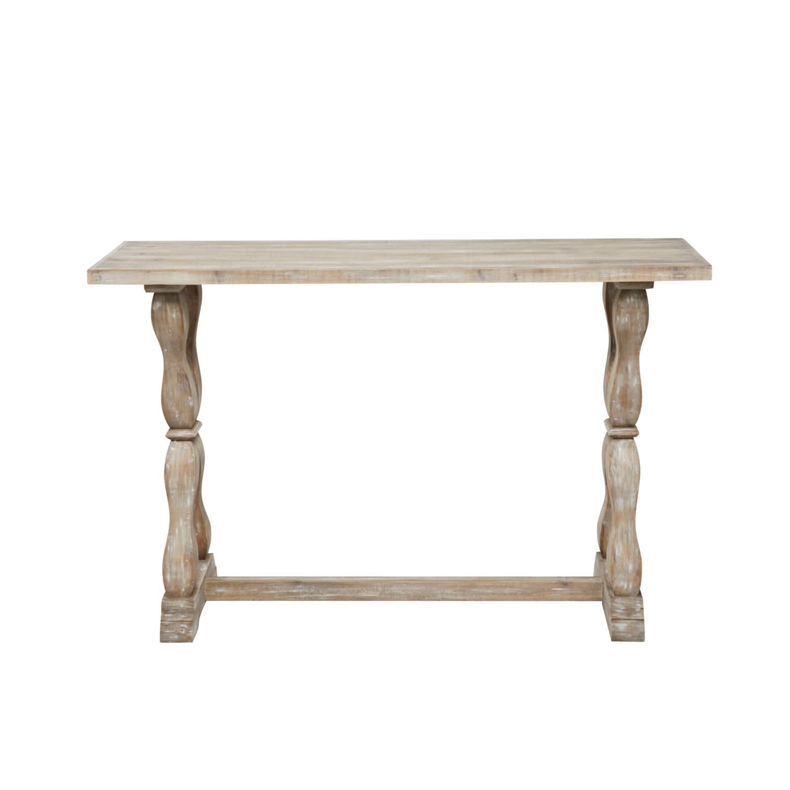 Brown Fir Farmhouse Console Table, 32&#x22; x 48&#x22; x 16&#x22;