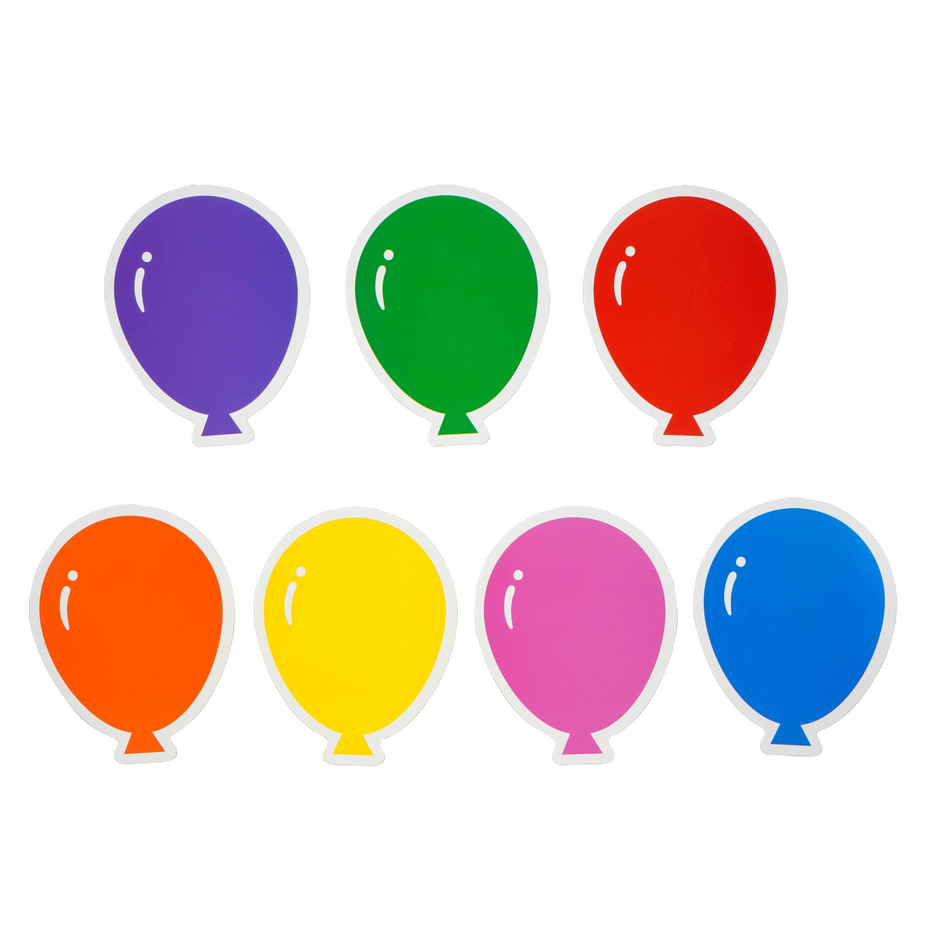 24 Packs: 28 ct. (672 total) Mini Die Cut Balloon Accents by B2C&#x2122;