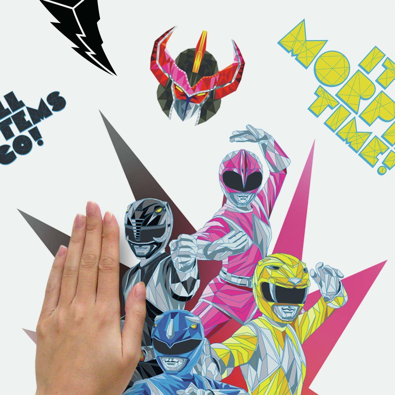 RoomMates Power Rangers Peel & Stick Giant Wall Decals | Michaels