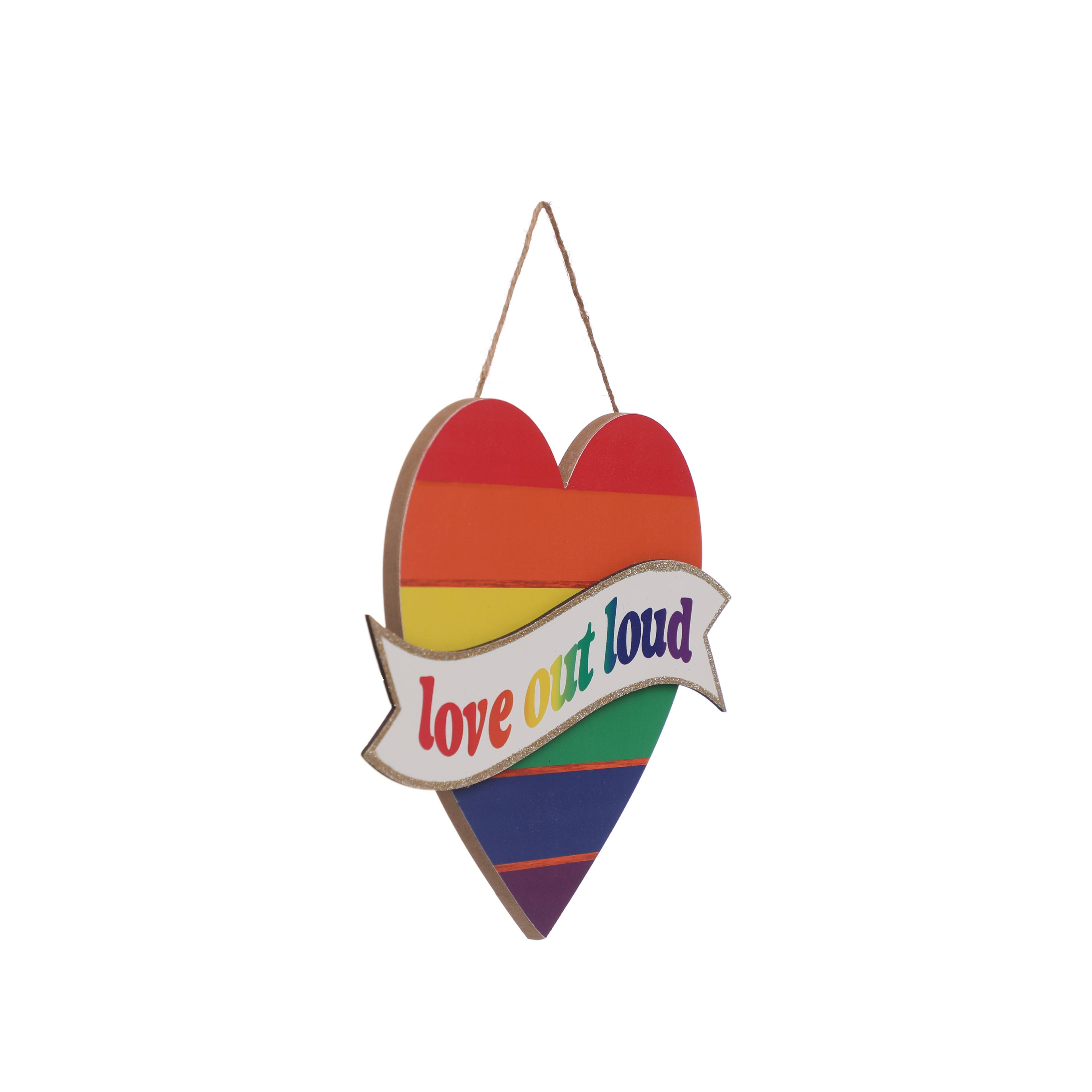 13" Love Out Loud Wall Sign by Celebrate It™