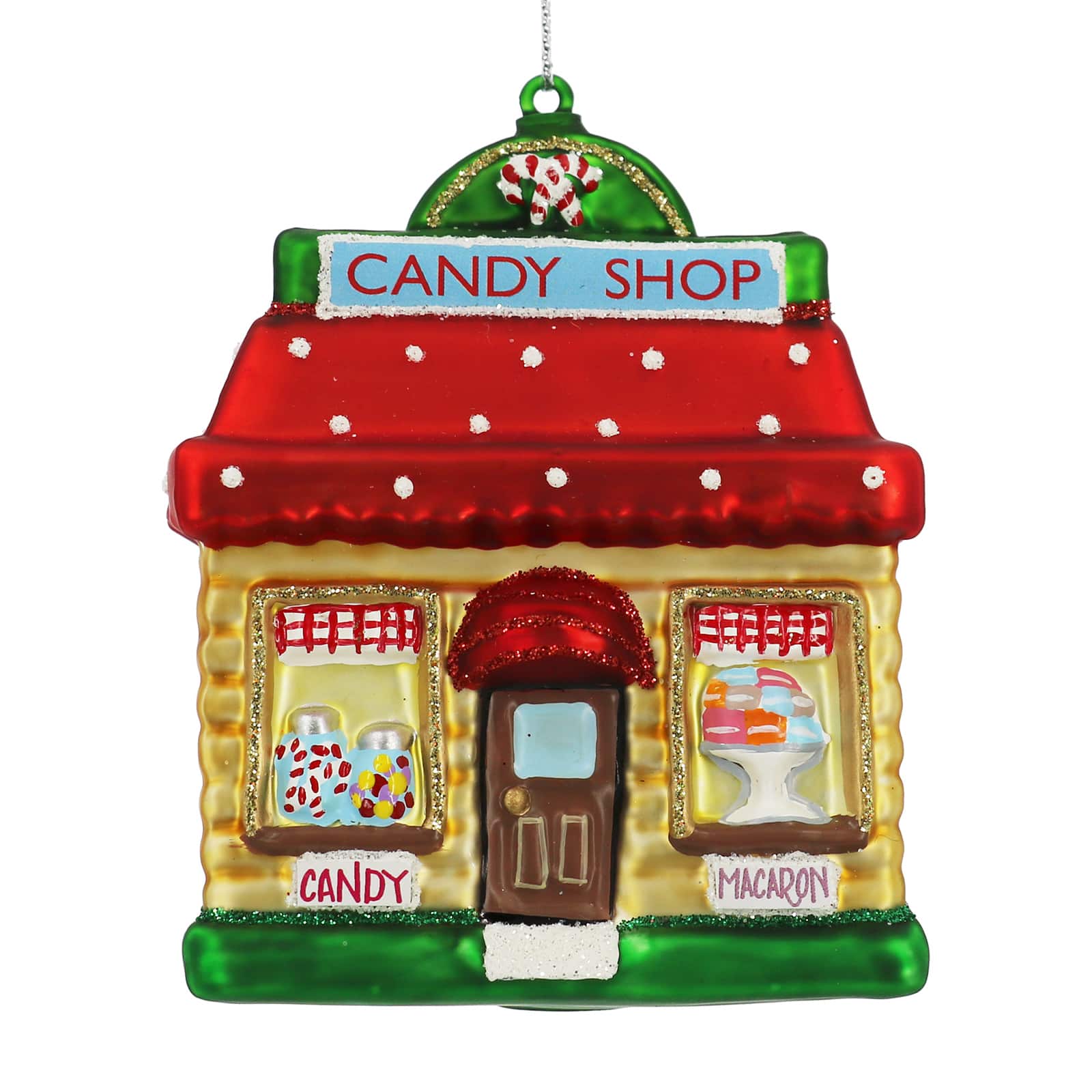 4&#x22; Candy Shop Glass Ornament by Ashland&#xAE;