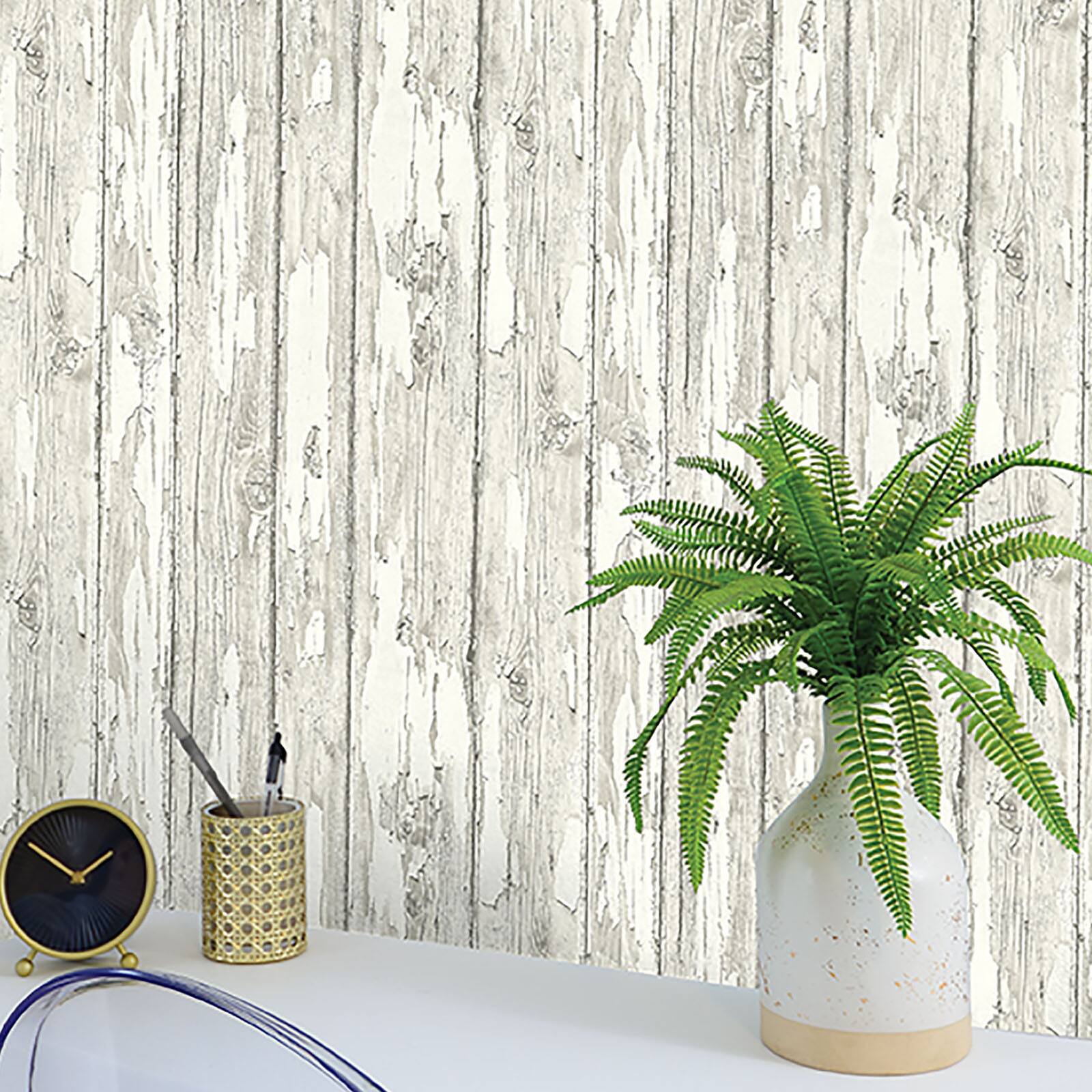 Surface Style Vintage Panel Cloud Peel &#x26; Stick Wallpaper
