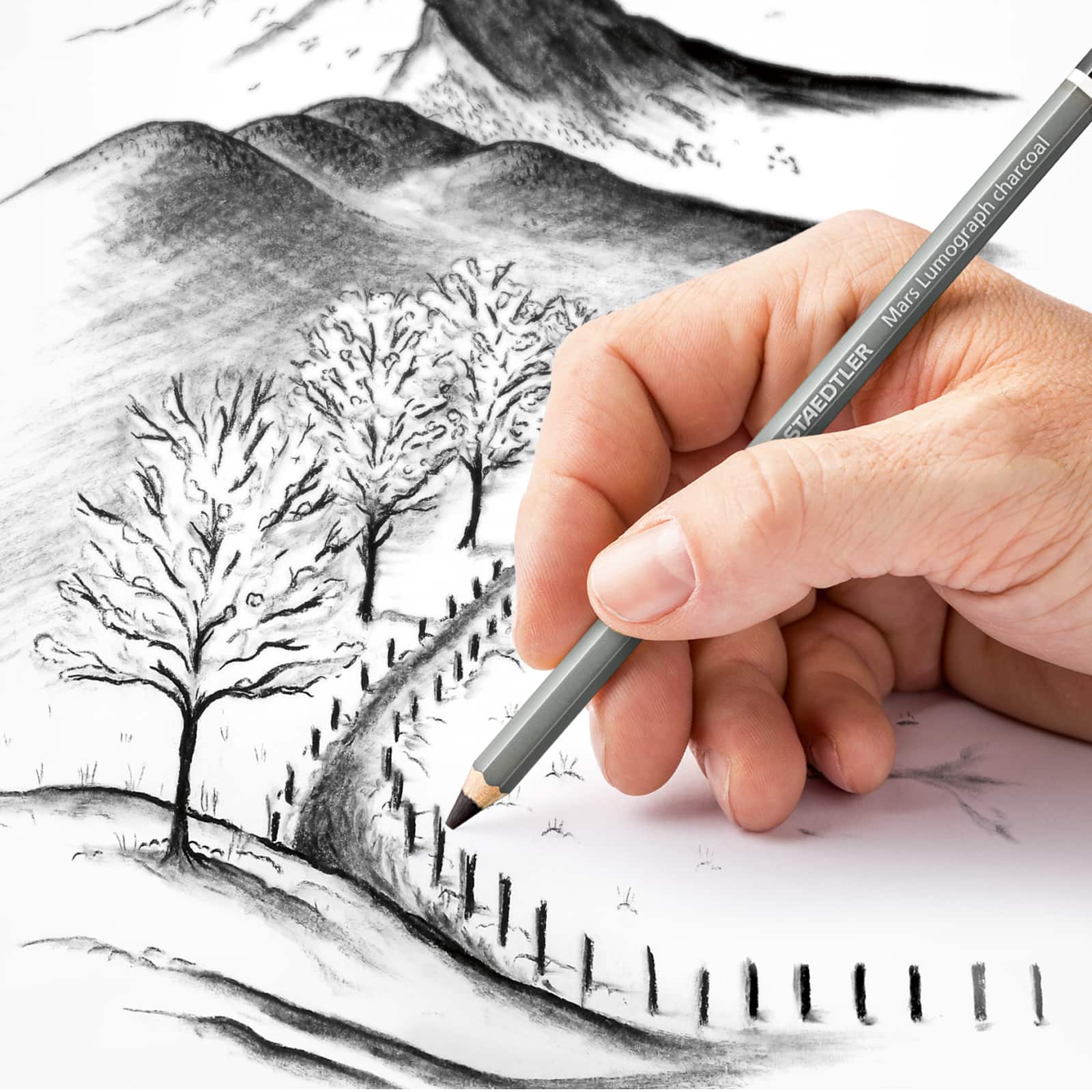 6 Pack: Staedtler® Mars® Lumograph® Charcoal Sketching Set