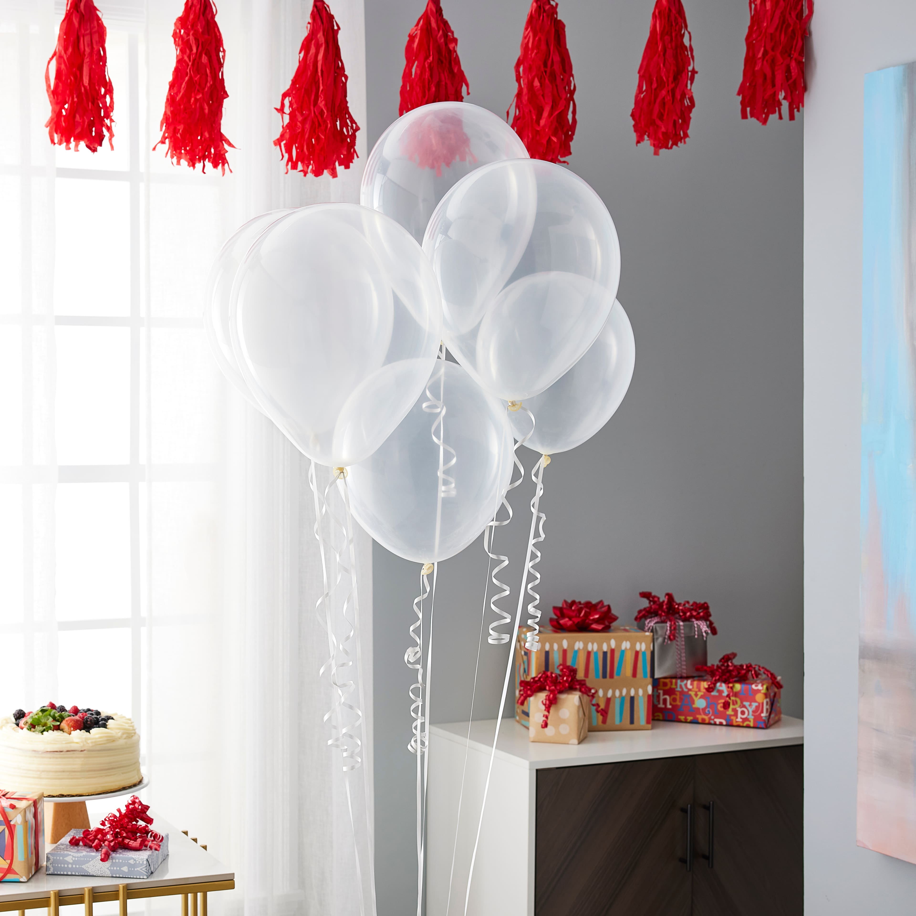 12 Packs: 15 ct. (180 total) 12&#x22; Clear Balloons by Celebrate It&#x2122;