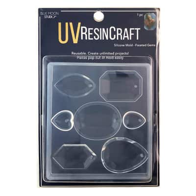 UV Resin Flat Mold, Gem