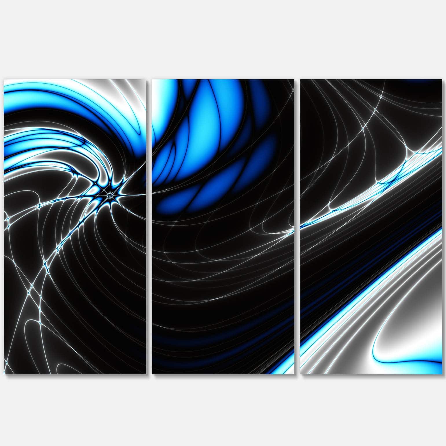 Designart - Fractal Artwork for Creative Design - Abstract Canvas Wall Art Print