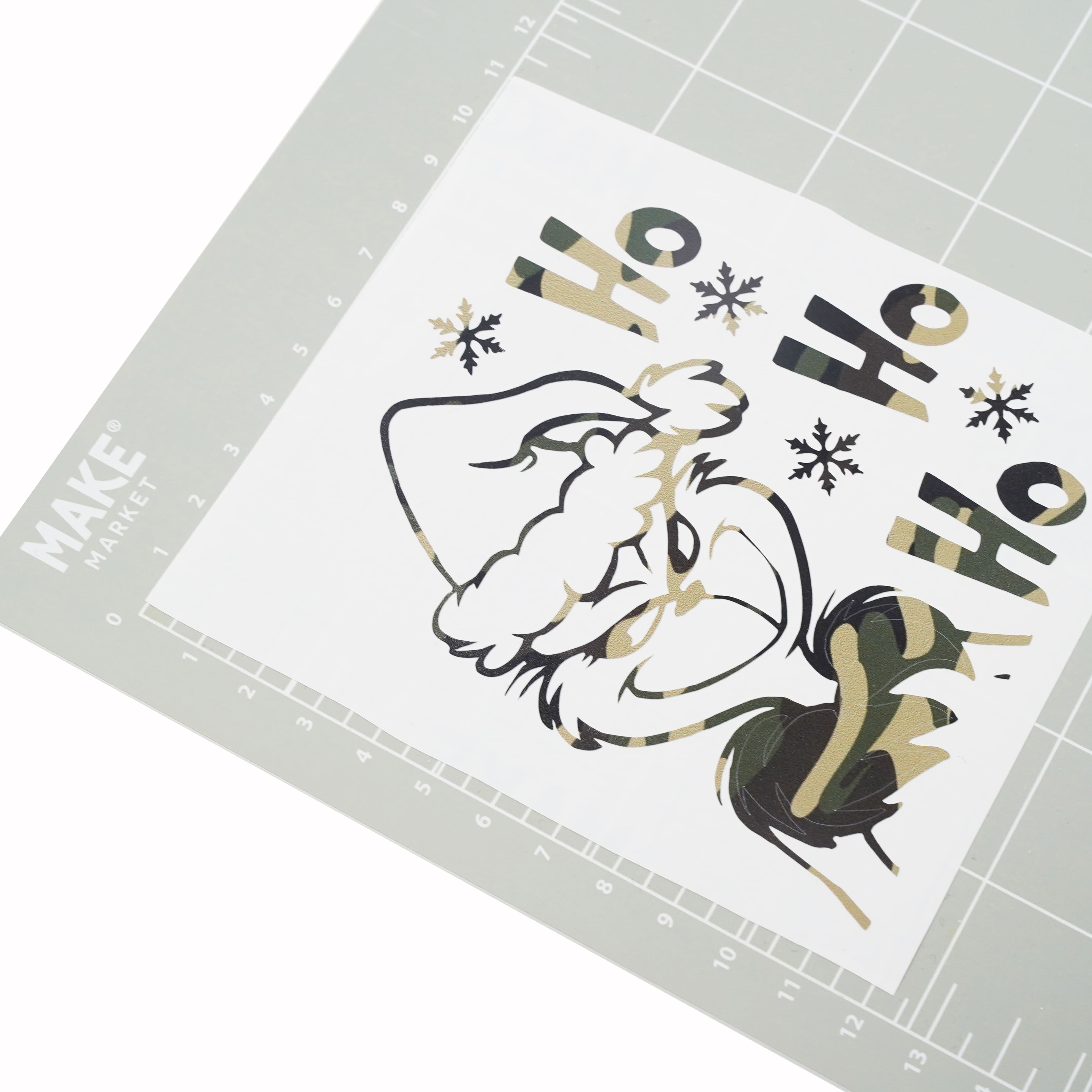 Camouflage Pattern Permanent Vinyl by Make Market®