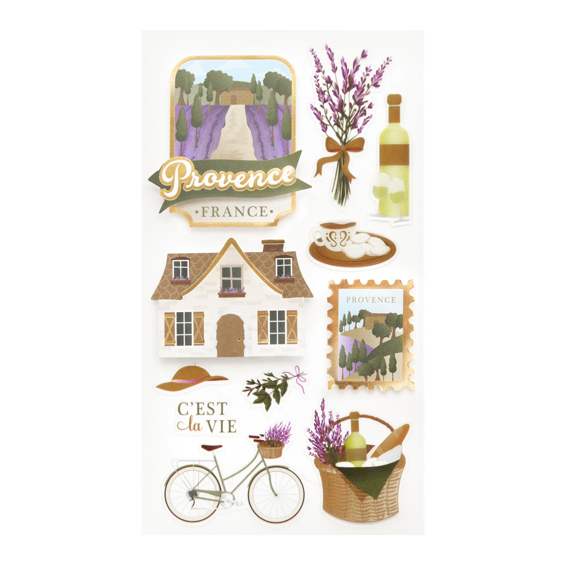 Provence France Dimensional Stickers by Recollections&#x2122;