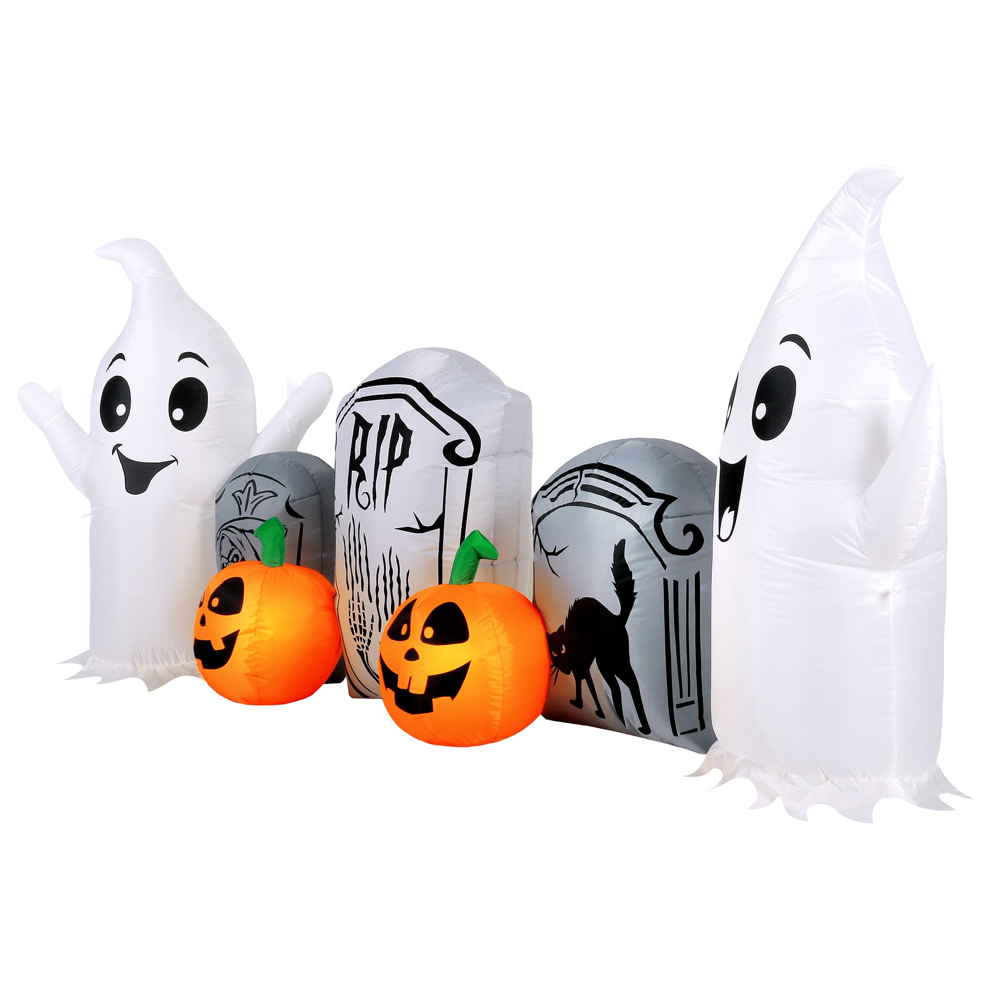 Occasions Airflowz 8ft. Inflatable Ghost &#x26; Tombstone Scene