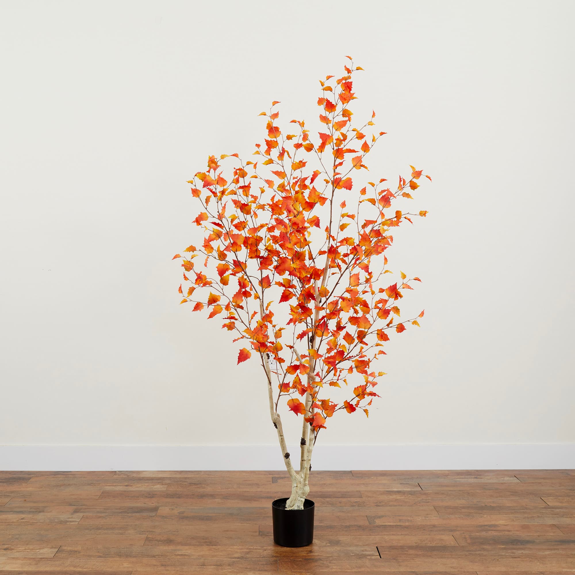 6ft. Autumn Birch Artificial Fall Tree