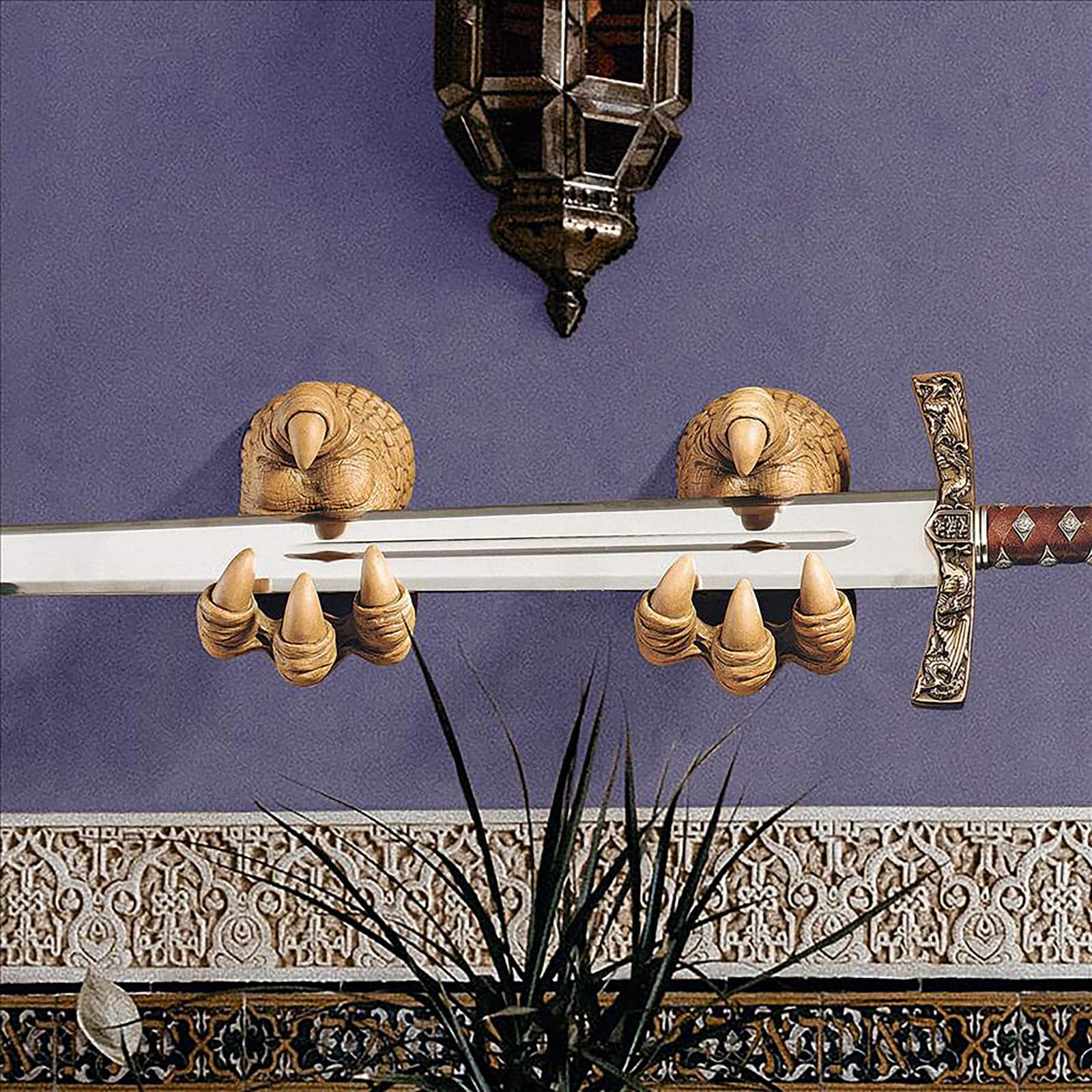 Design Toscano Talons of the Dunheviel Dragon Wall Sculptures, 2ct.