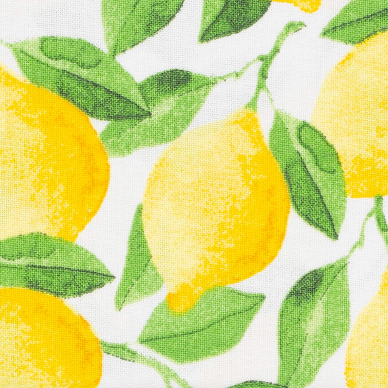 Lemon Cotton Fabric by Loops & Threads™