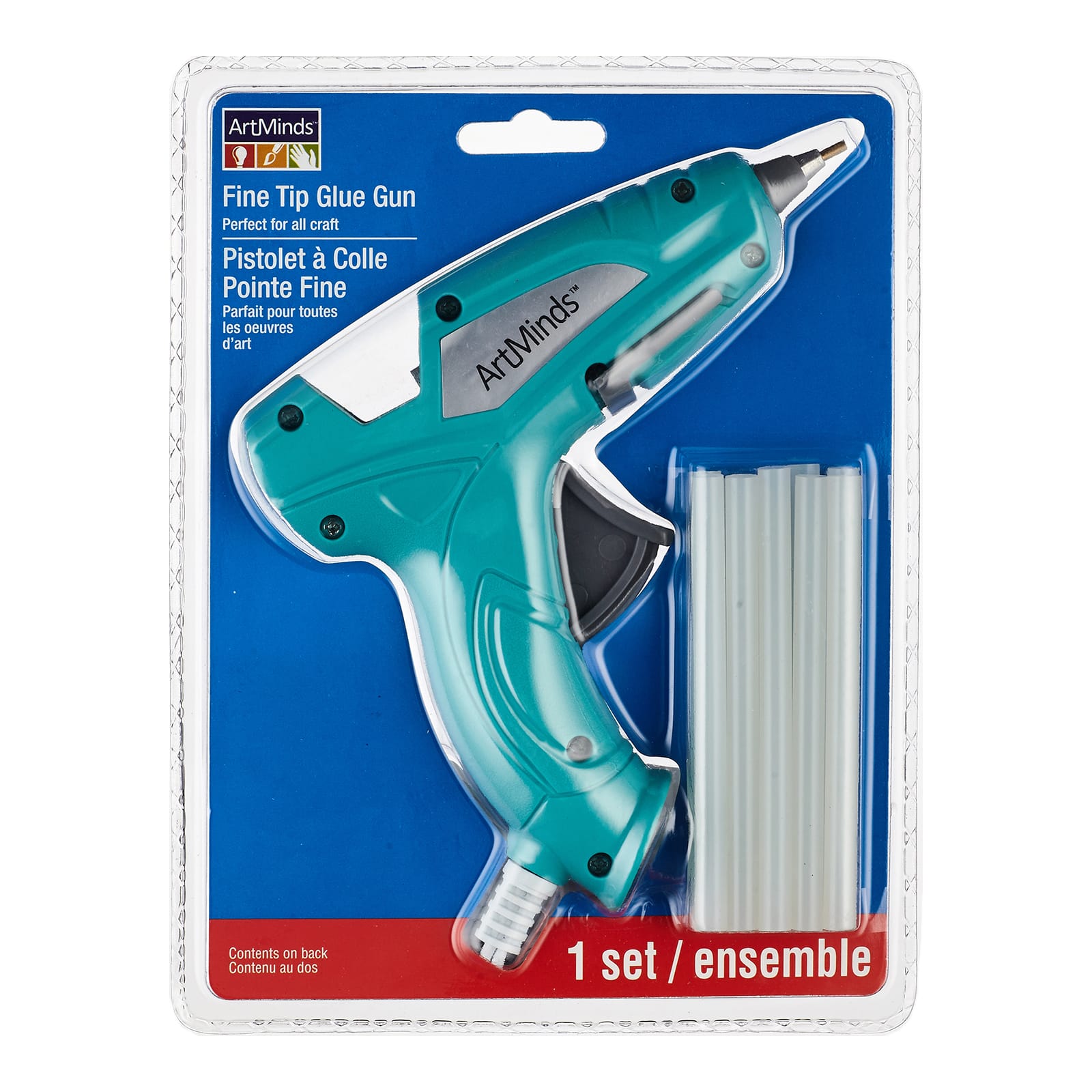 12 Pack: High Temperature Fine Tip Mini Glue Gun by ArtMinds™